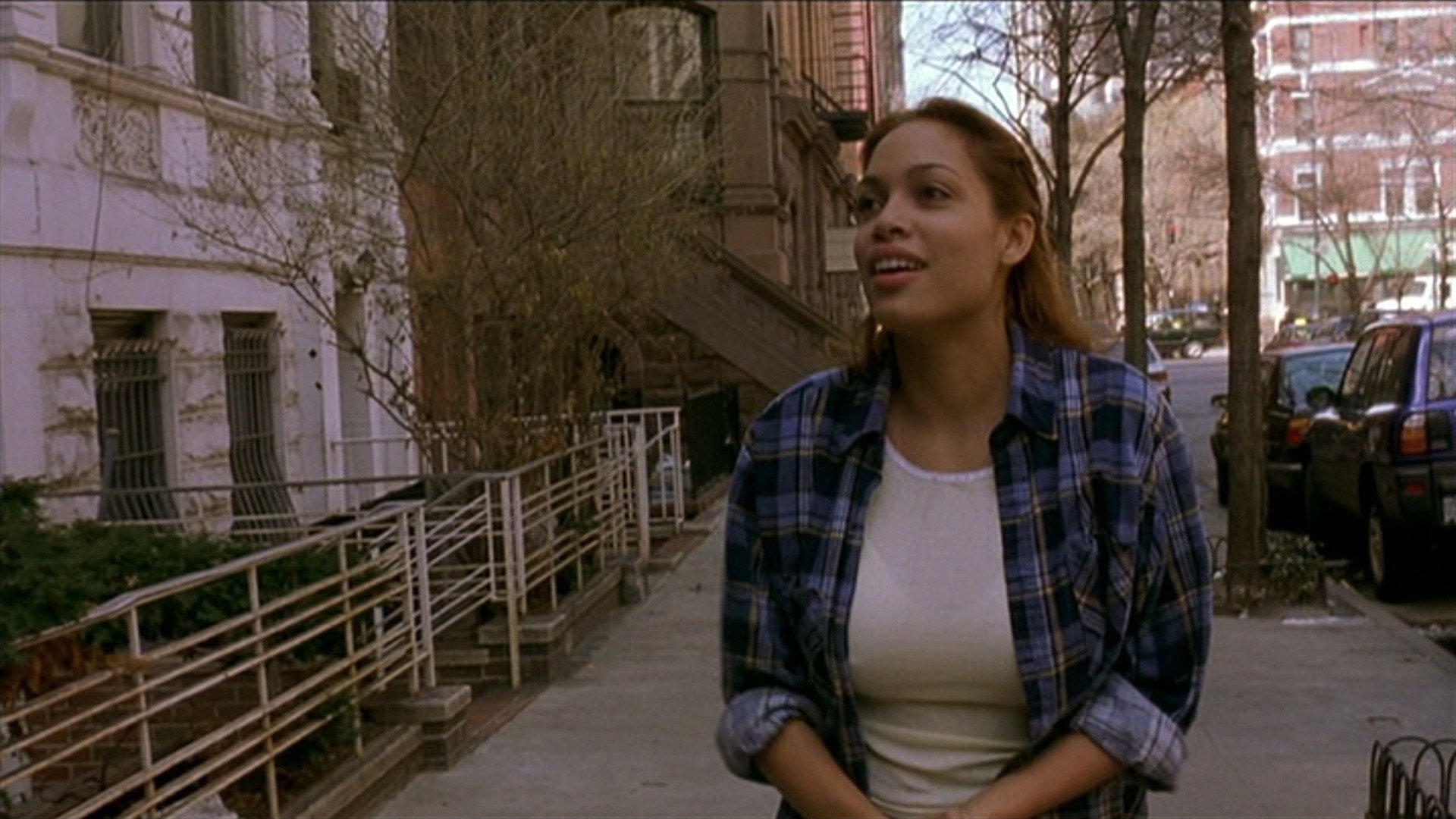 Sidewalks of New York scene photo