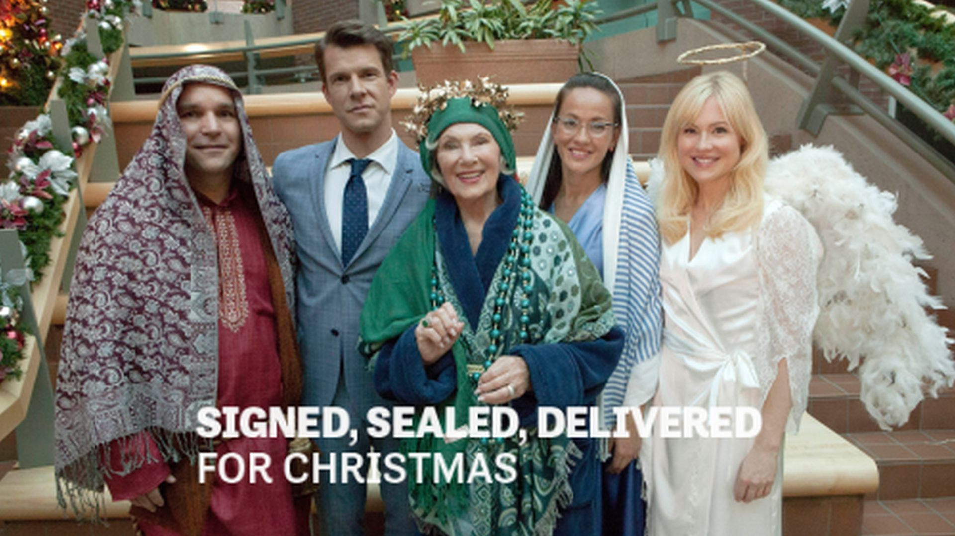 Signed, Sealed, Delivered for Christmas scene photo