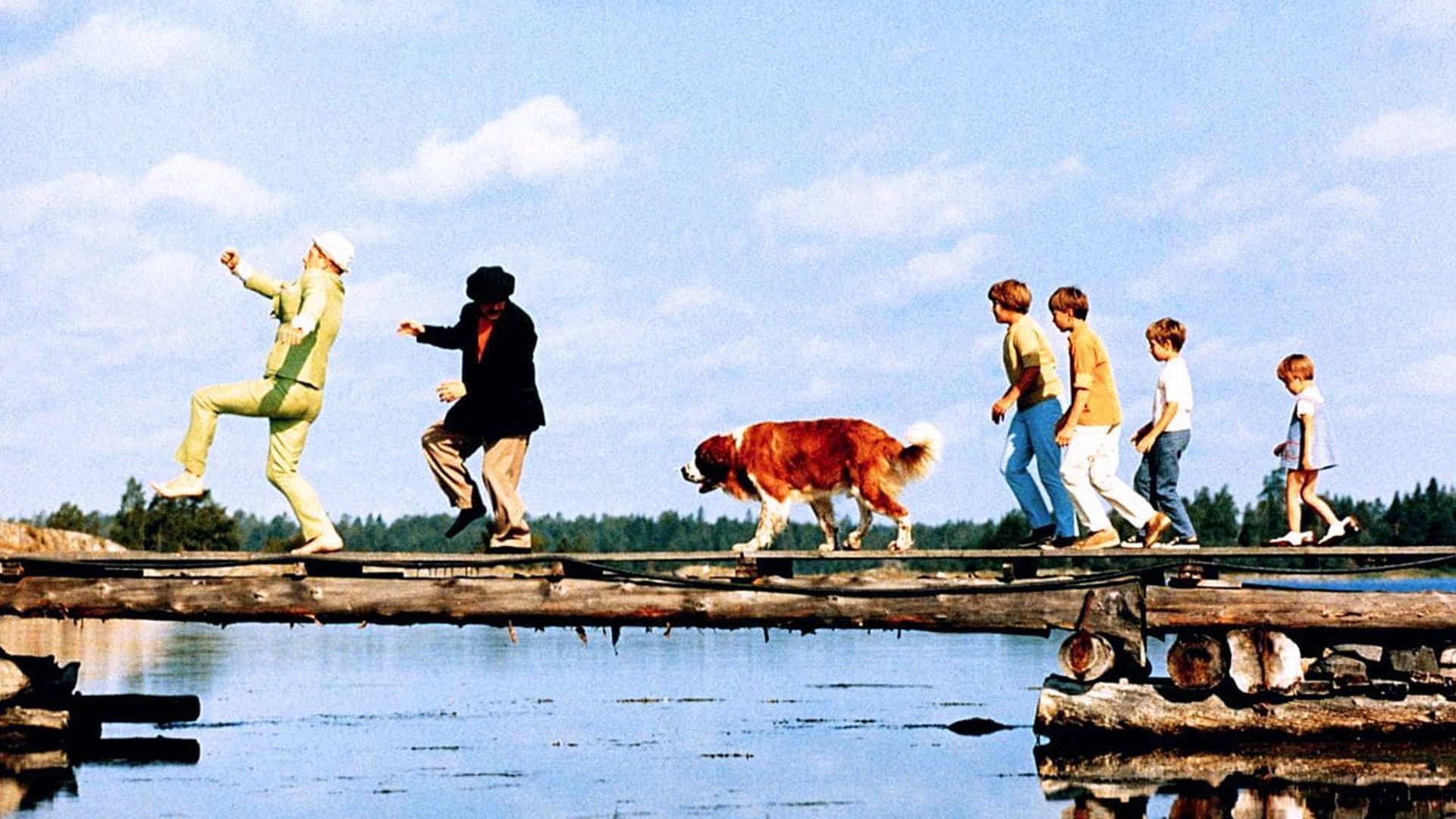 Skrållan, Ruskprick och Knorrhane scene photo