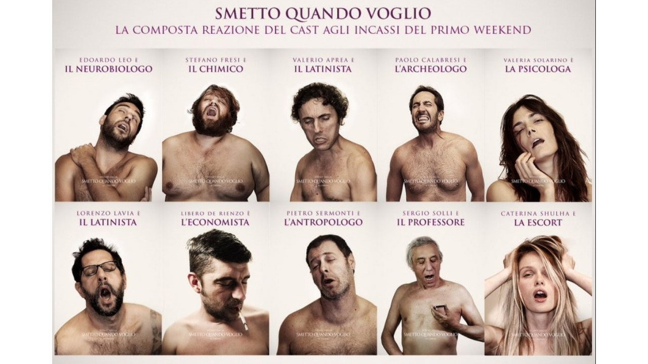 Smetto quando voglio scene photo