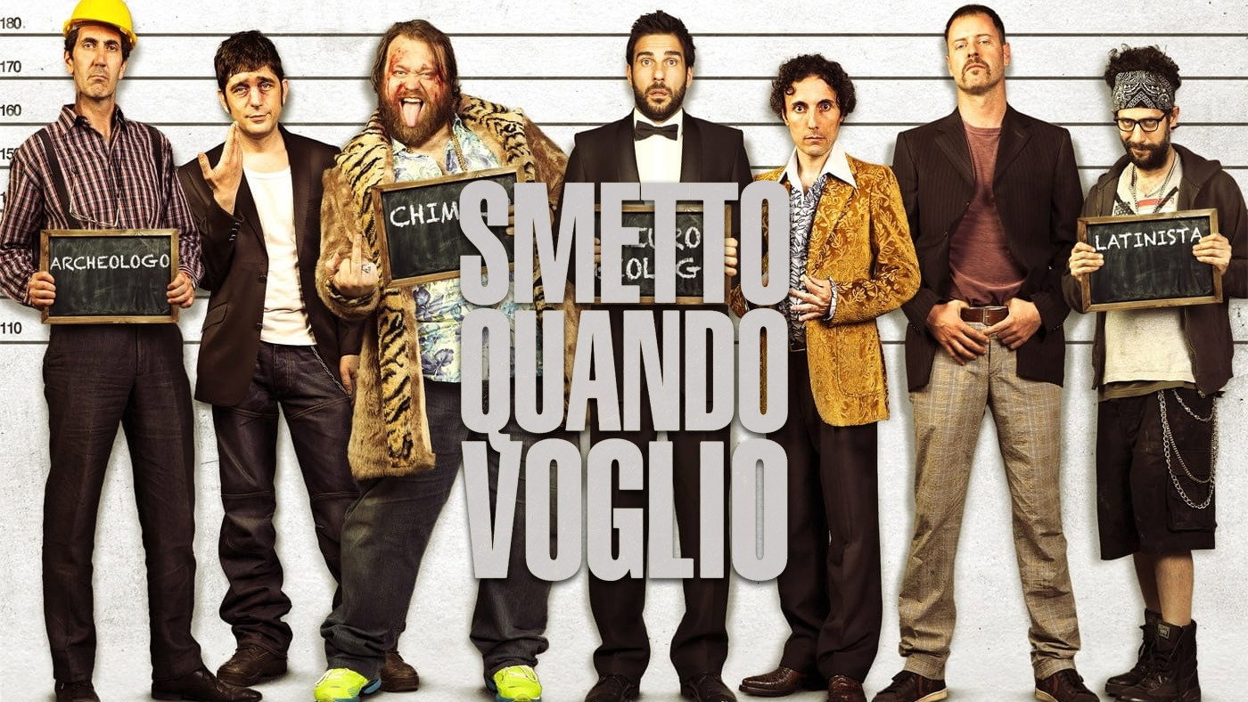 Smetto quando voglio scene photo