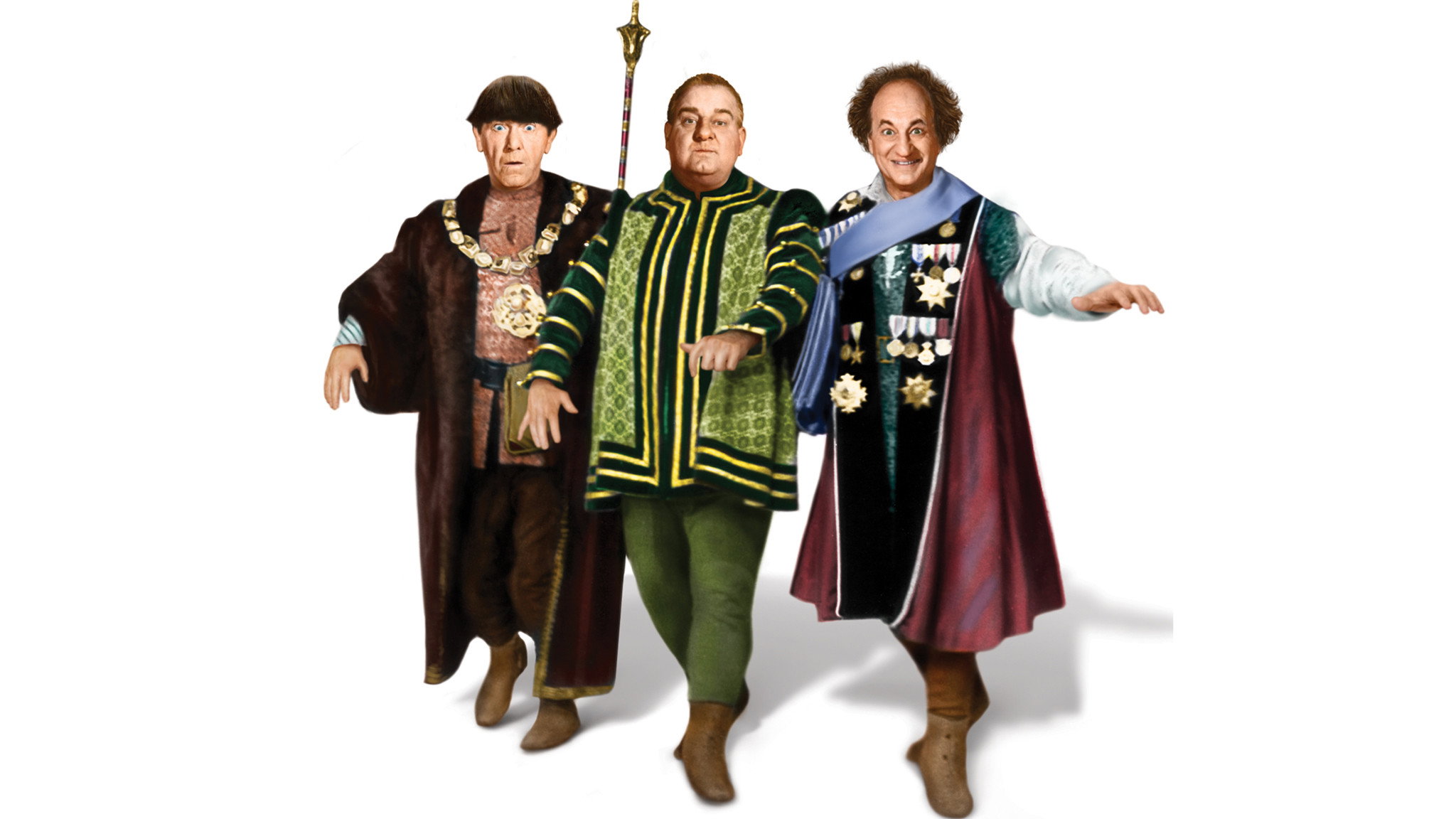 Snow White and the Three Stooges scene photo