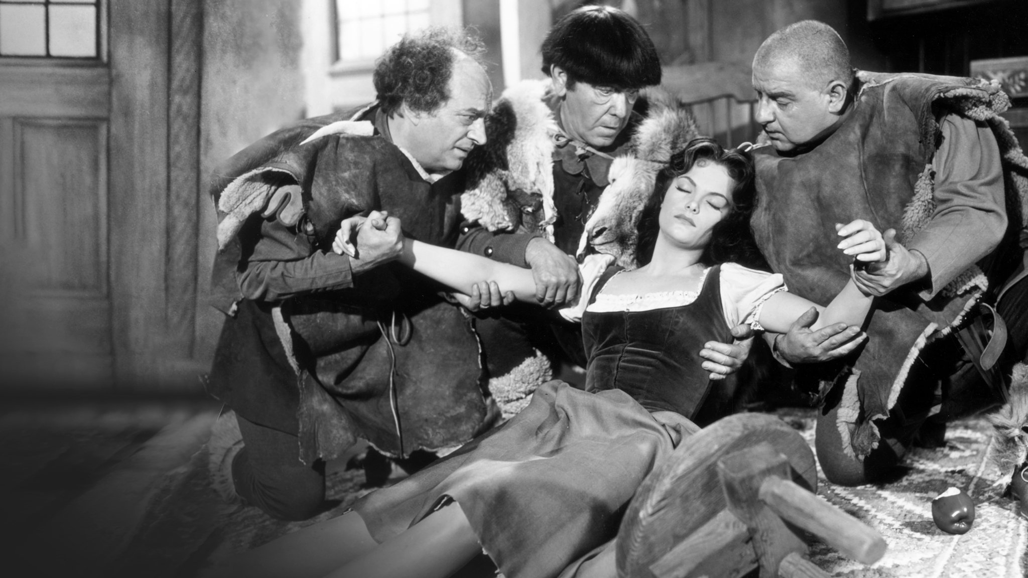 Snow White and the Three Stooges scene photo