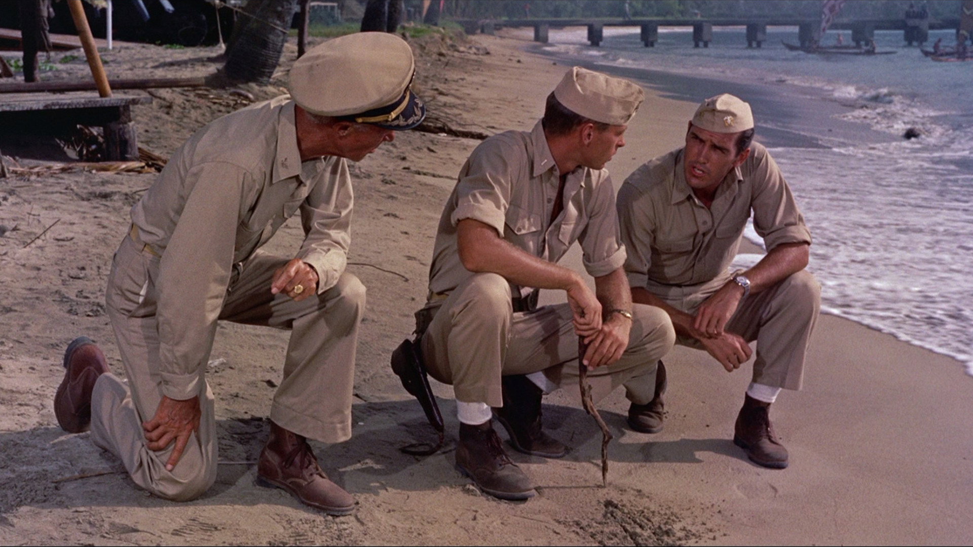 South Pacific scene photo