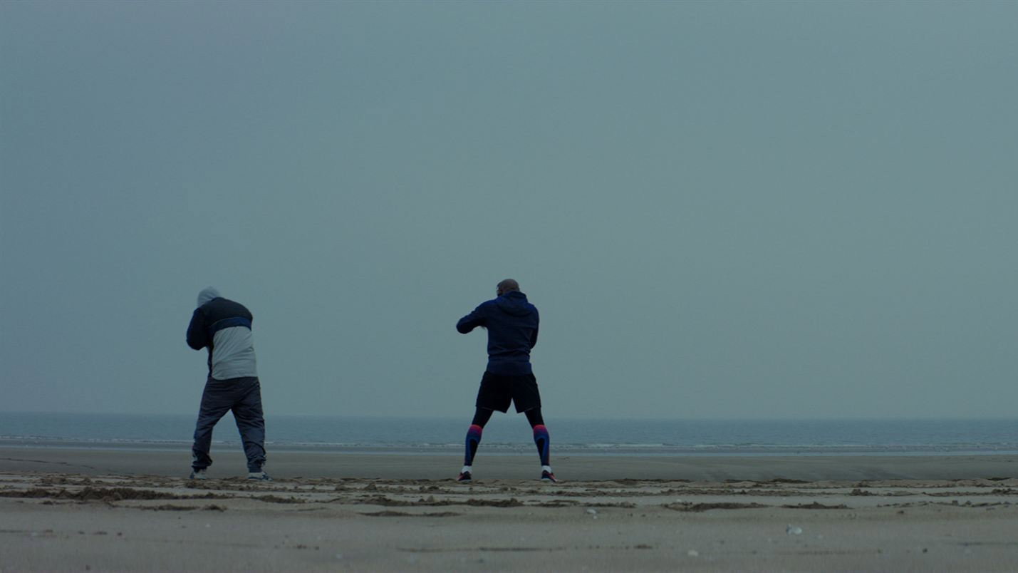 Sparring scene photo