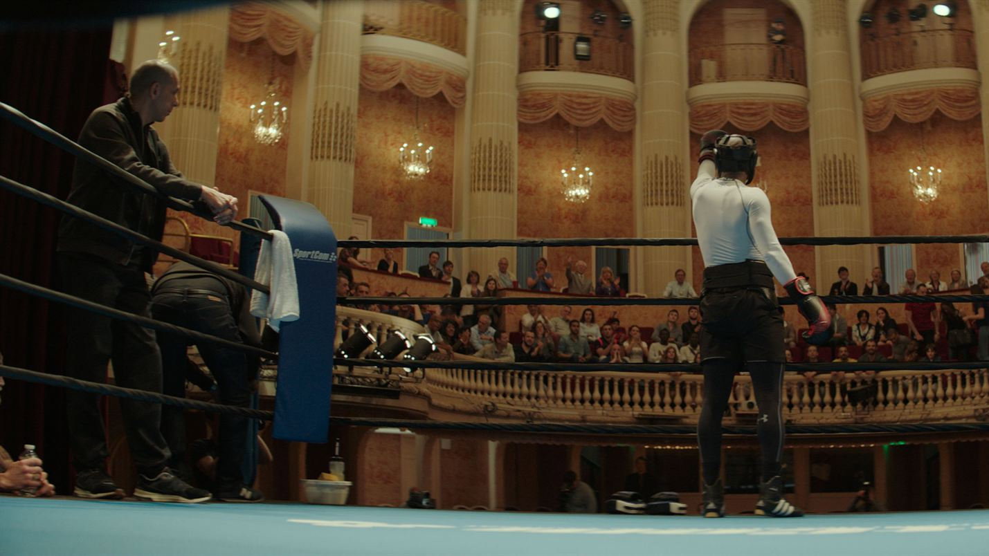 Sparring scene photo