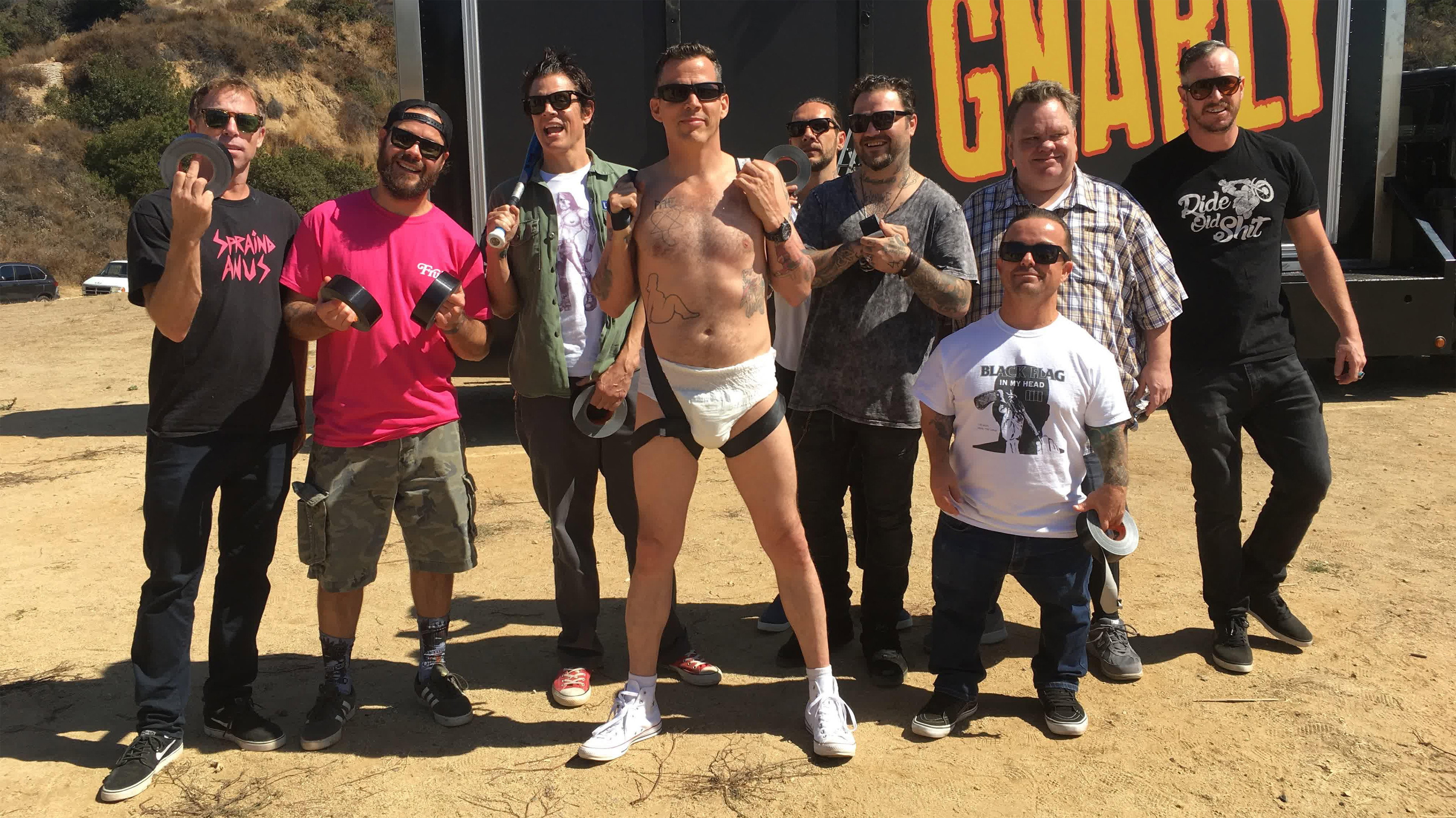 Steve-O: Gnarly scene photo