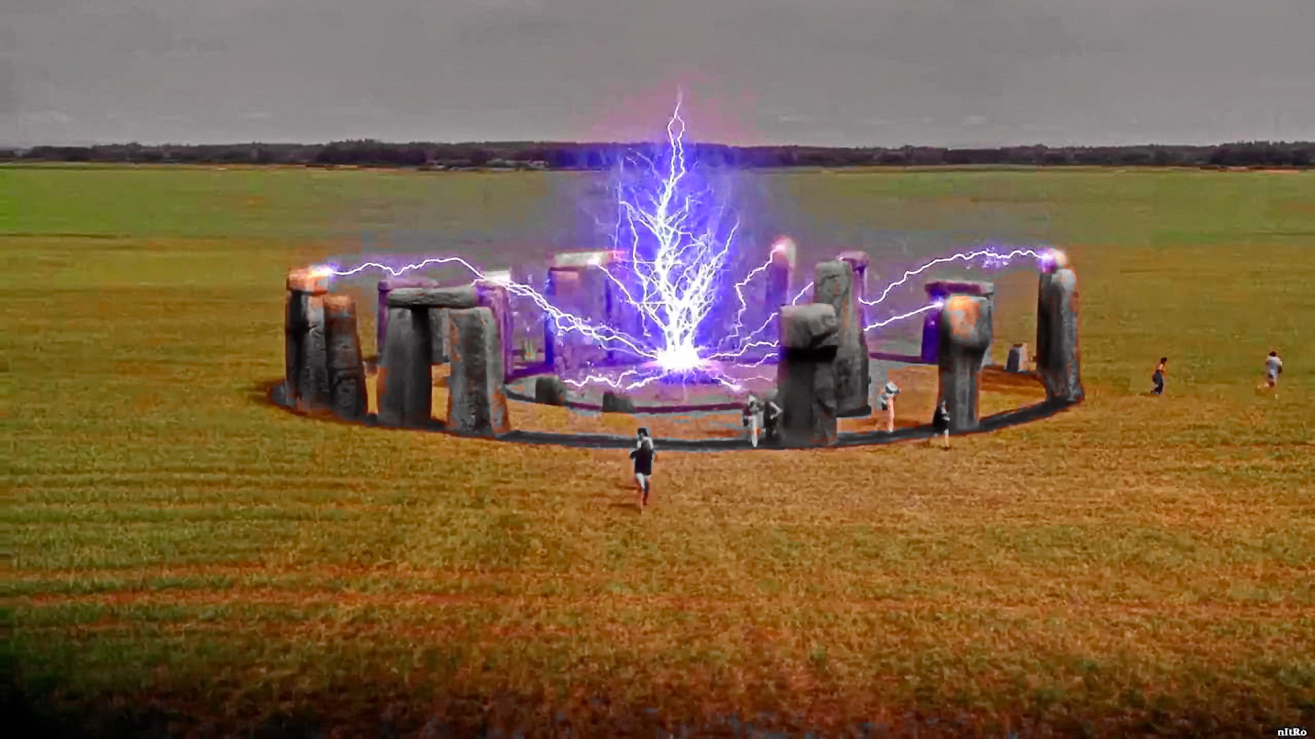 Stonehenge Apocalypse scene photo