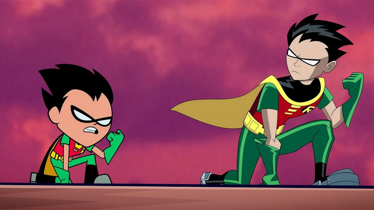Teen Titans Go! Vs. Teen Titans scene photo