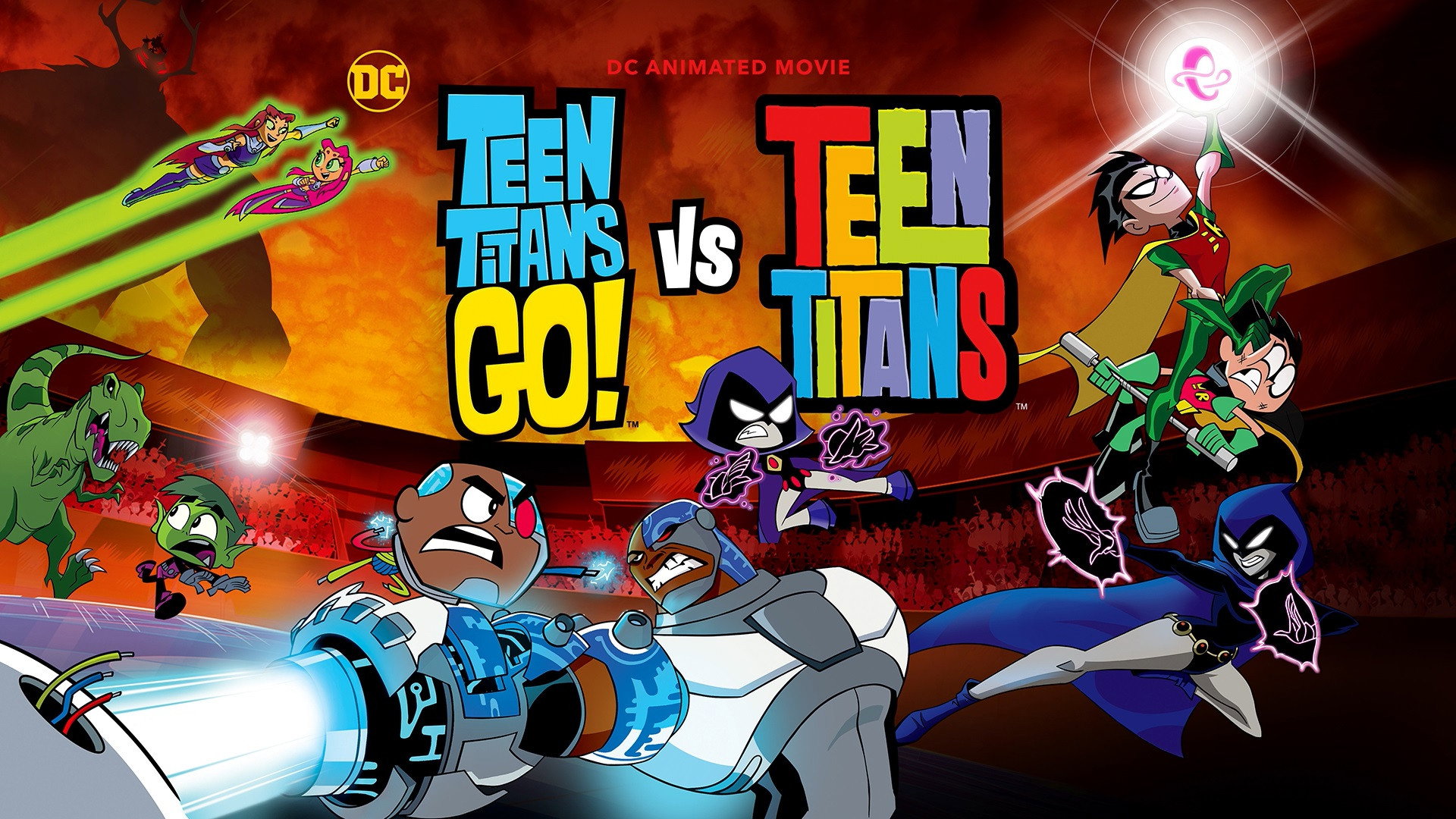 Teen Titans Go! Vs. Teen Titans scene photo