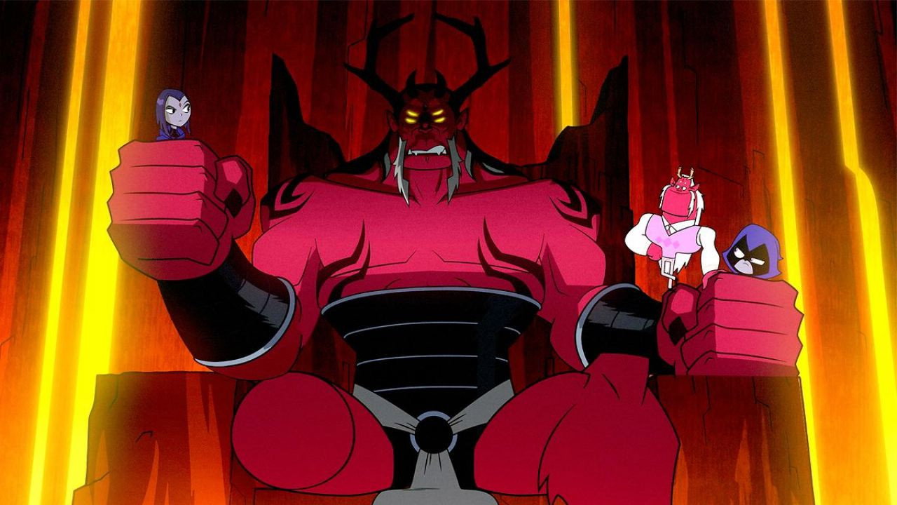 Teen Titans Go! Vs. Teen Titans scene photo