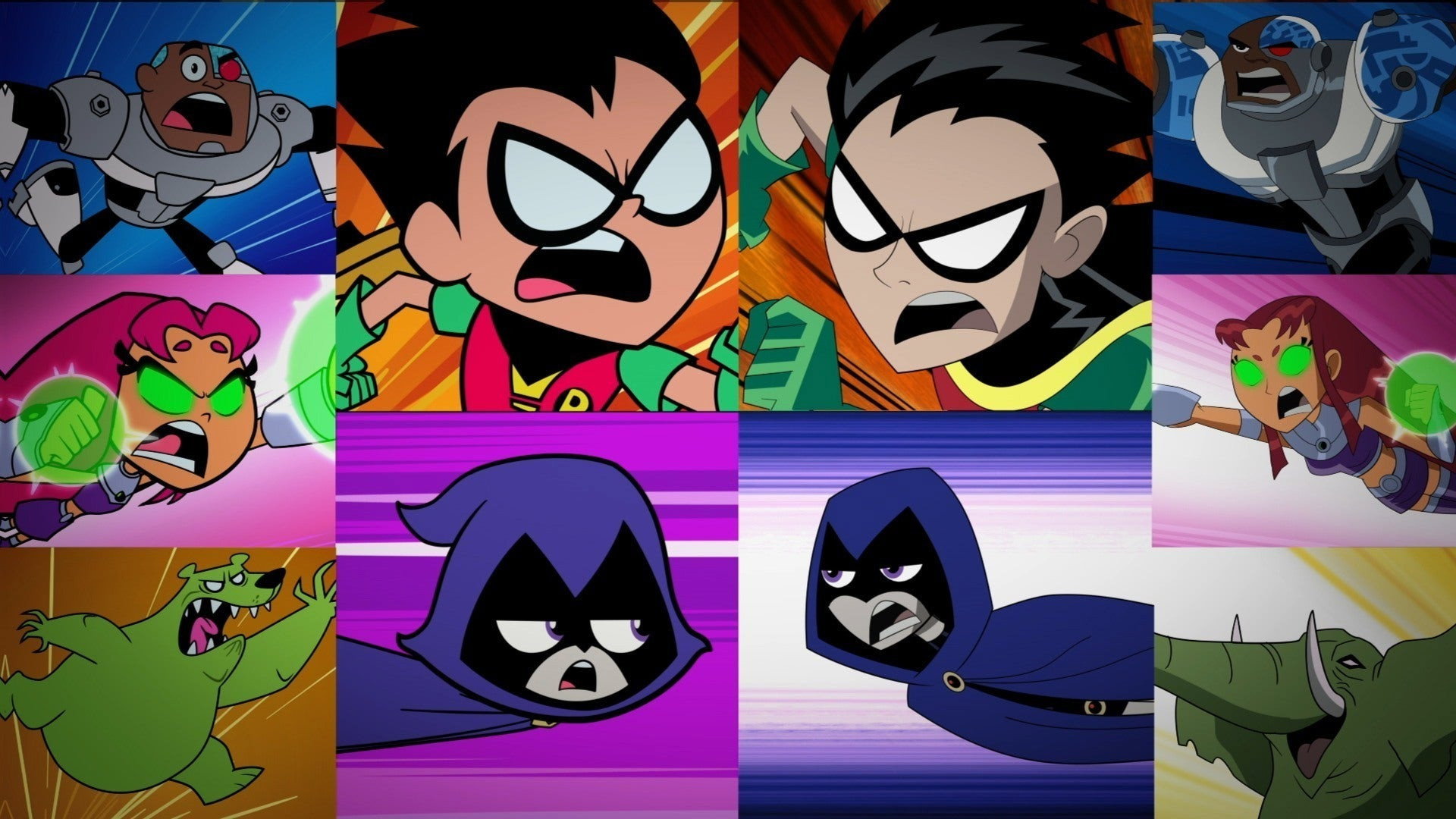 Teen Titans Go! Vs. Teen Titans scene photo