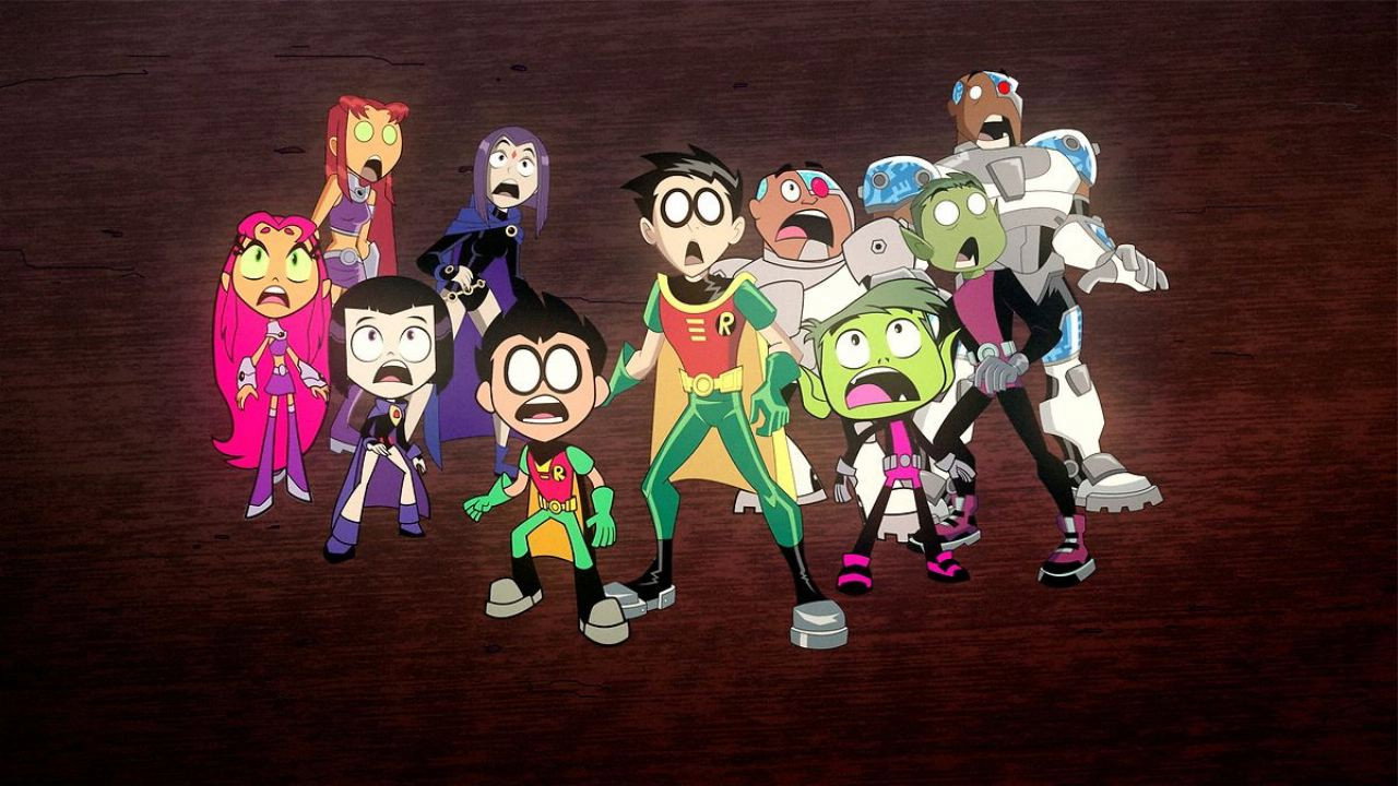 Teen Titans Go! Vs. Teen Titans scene photo