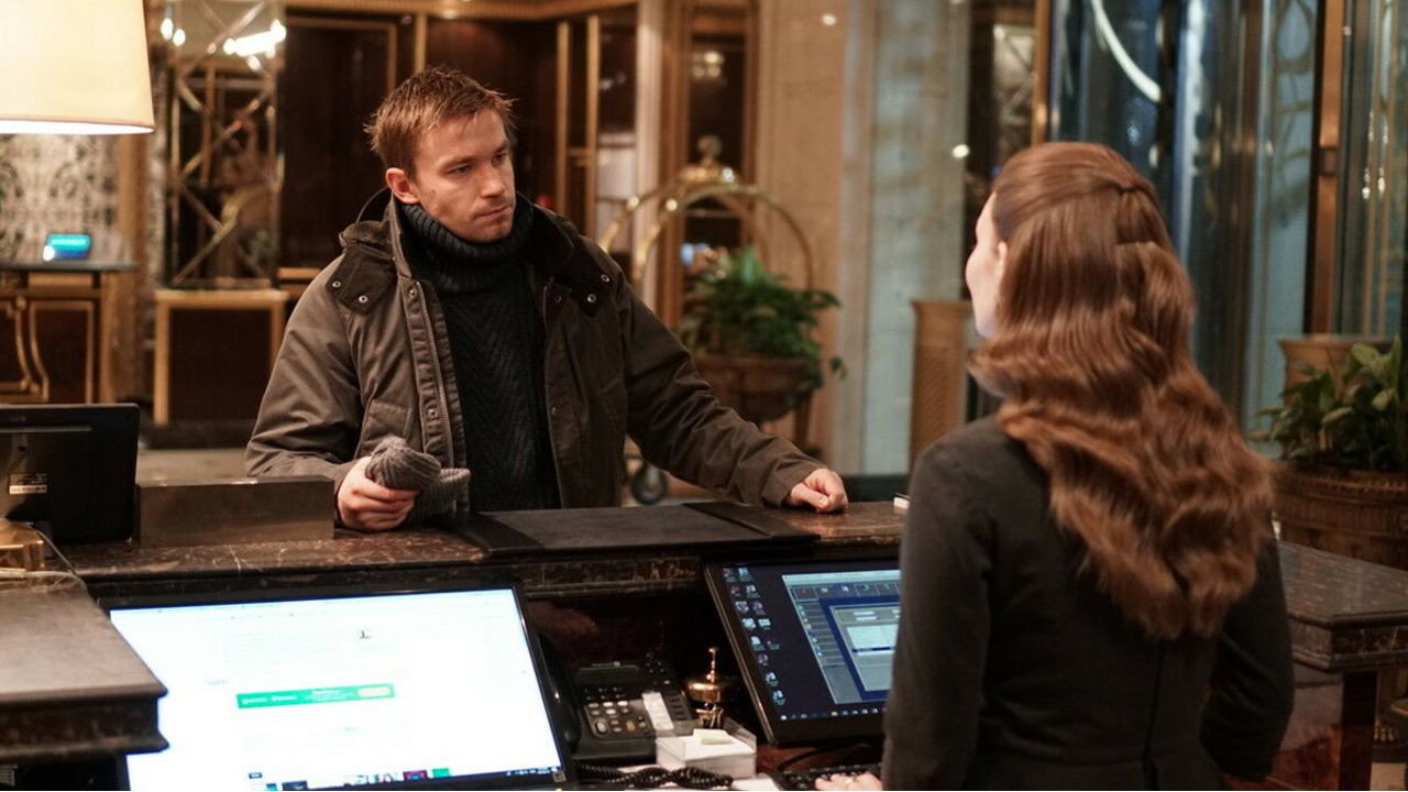 Tekst scene photo