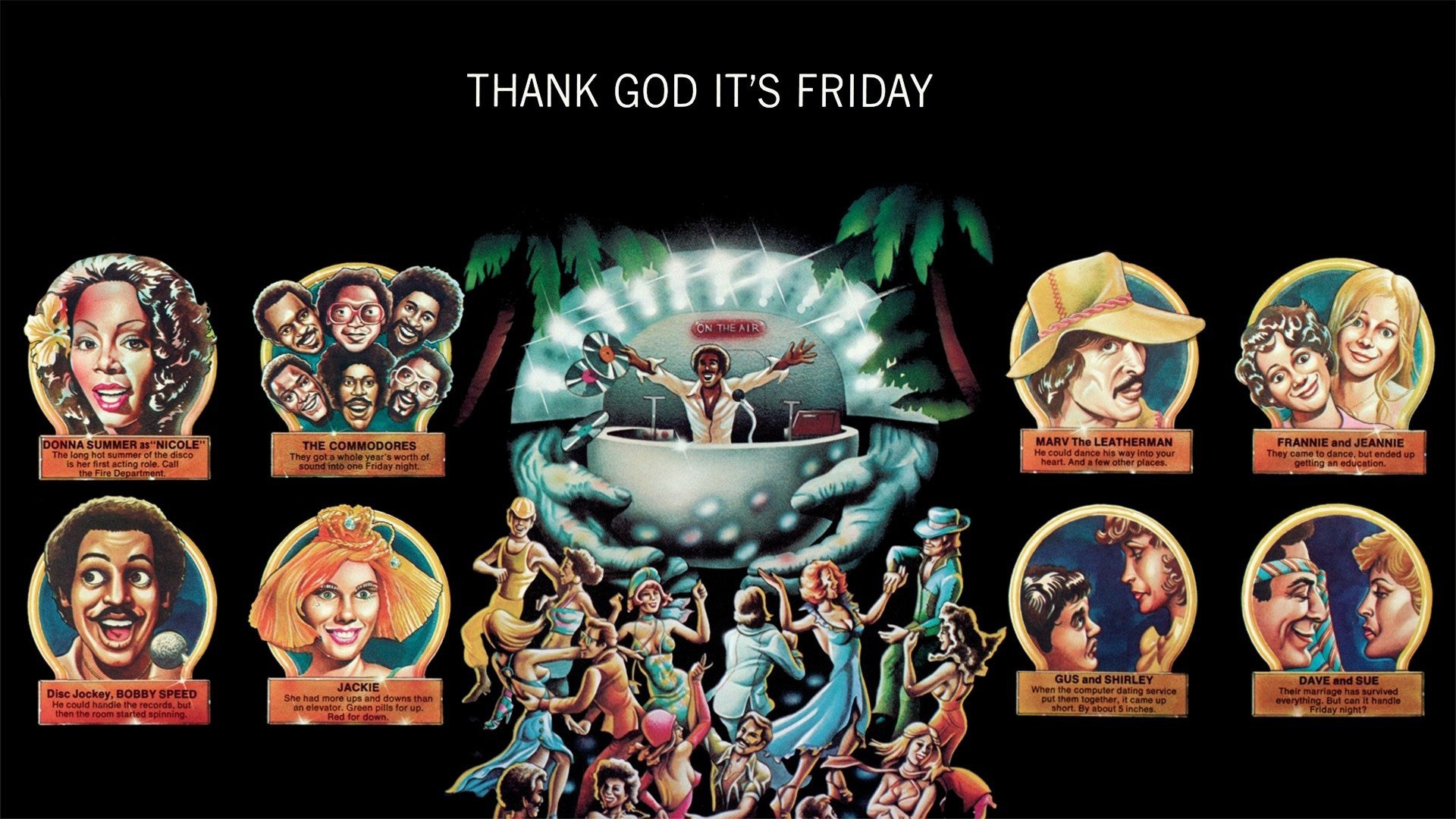 Thank God It's Friday scene photo