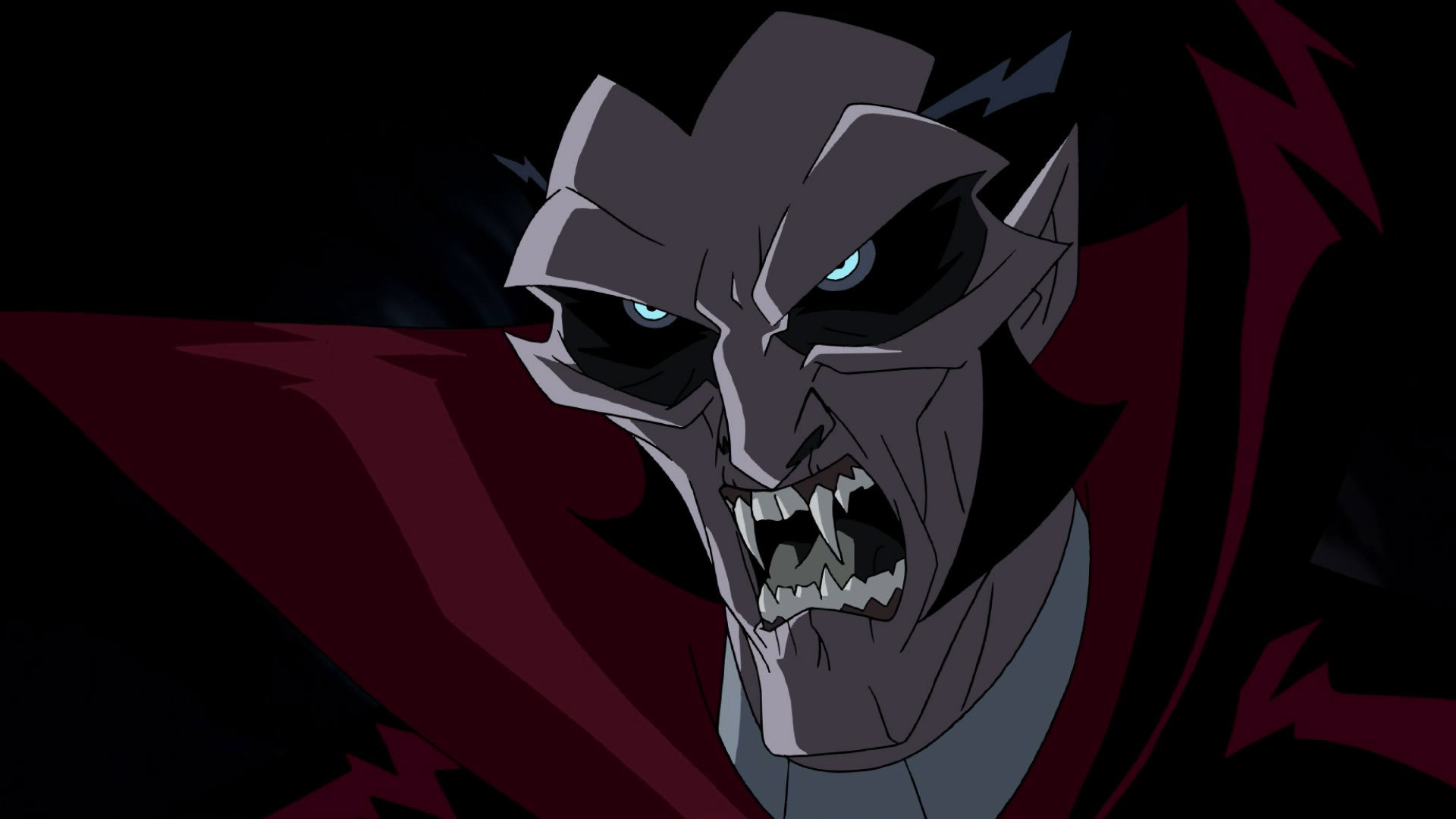 The Batman vs. Dracula scene photo