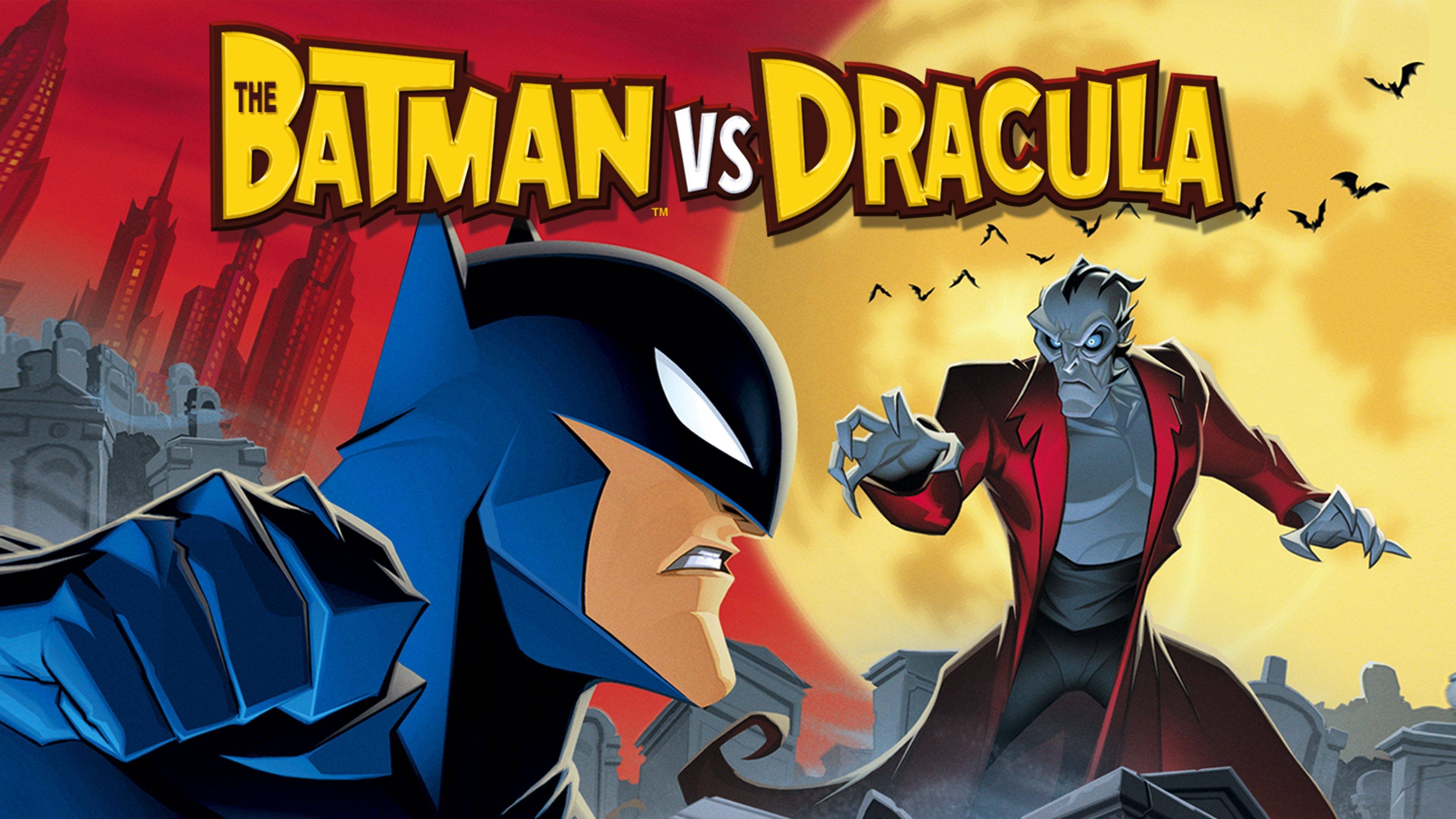 The Batman vs. Dracula scene photo