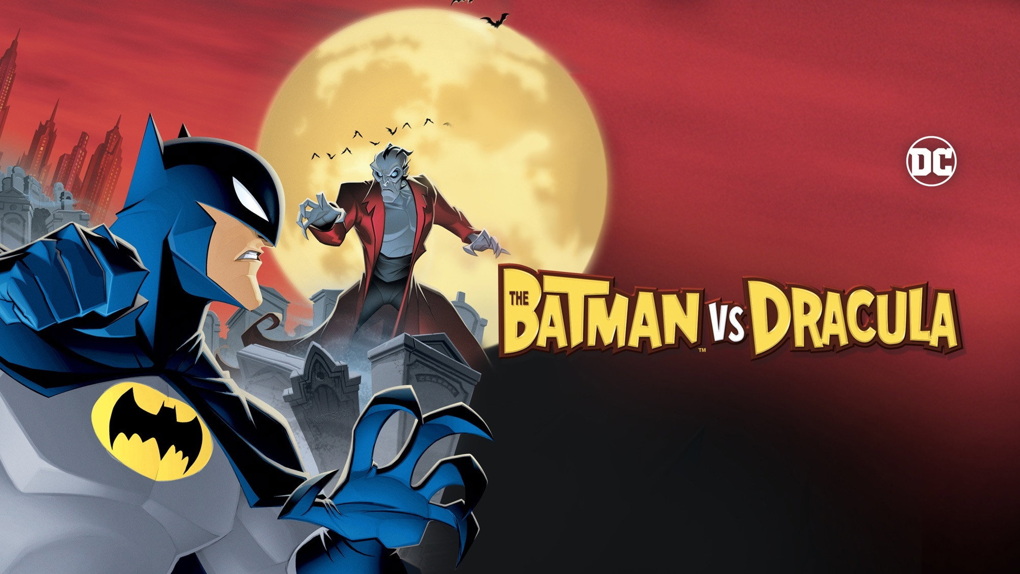 The Batman vs. Dracula scene photo