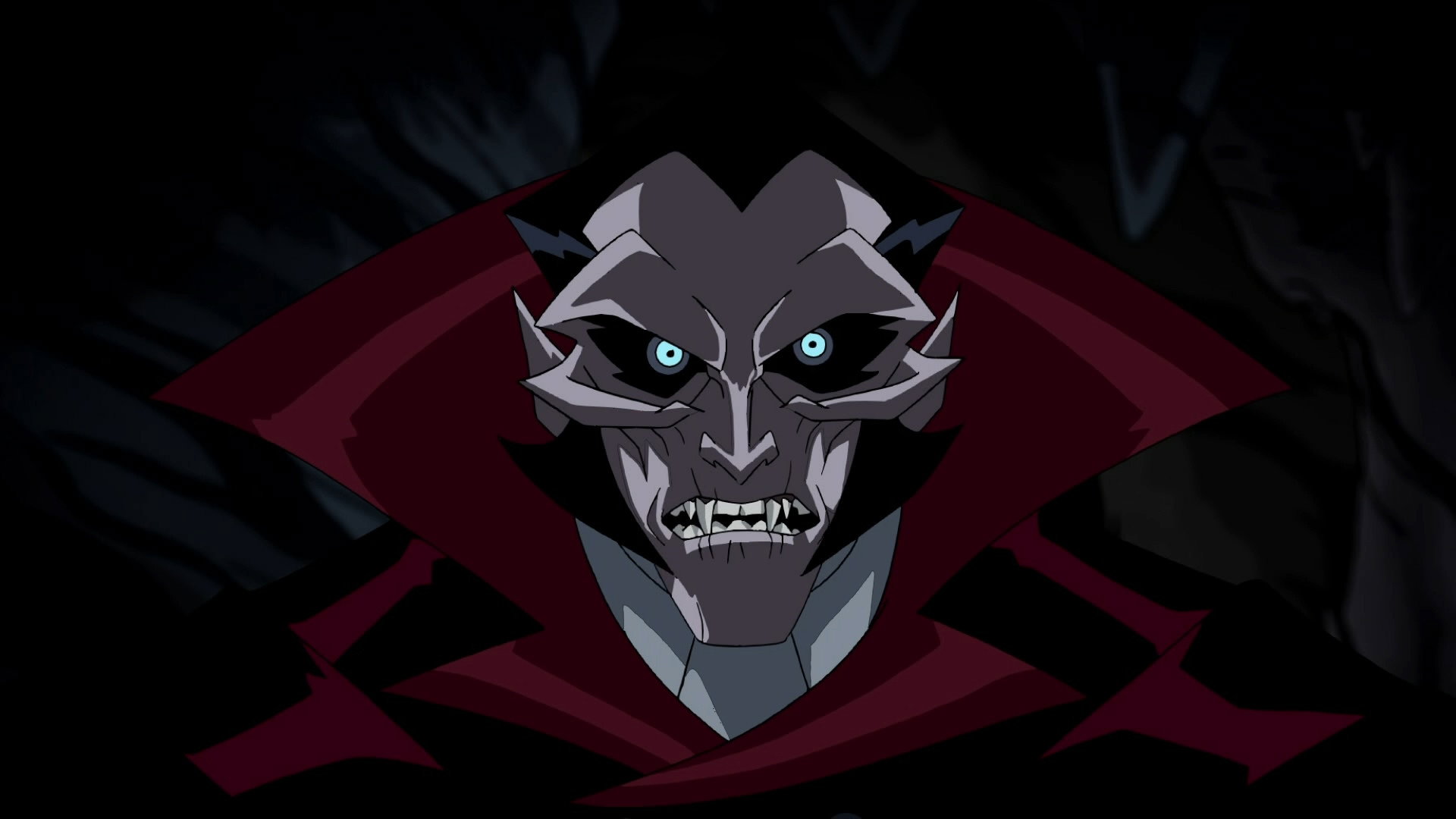 The Batman vs. Dracula scene photo