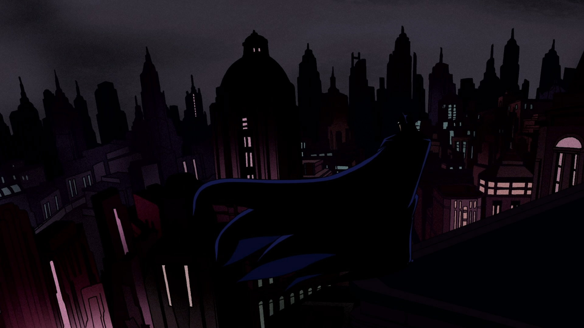 The Batman vs. Dracula scene photo