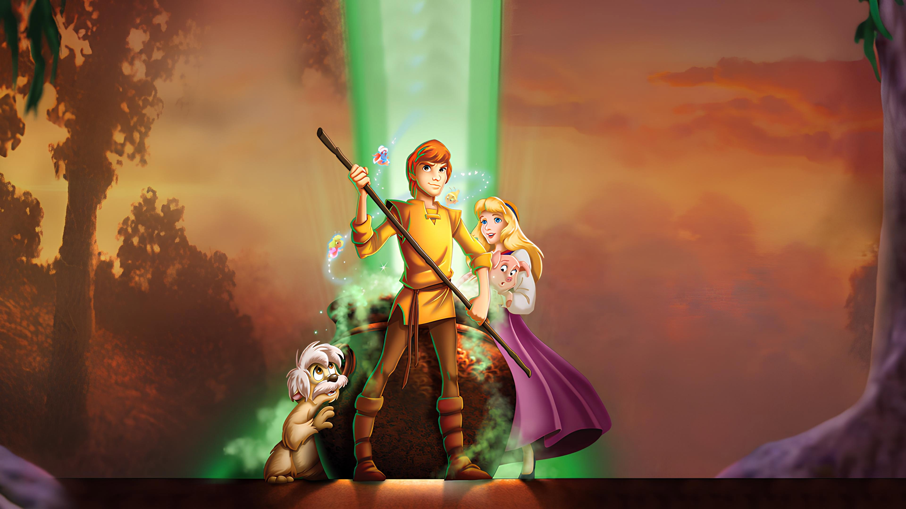 The Black Cauldron scene photo