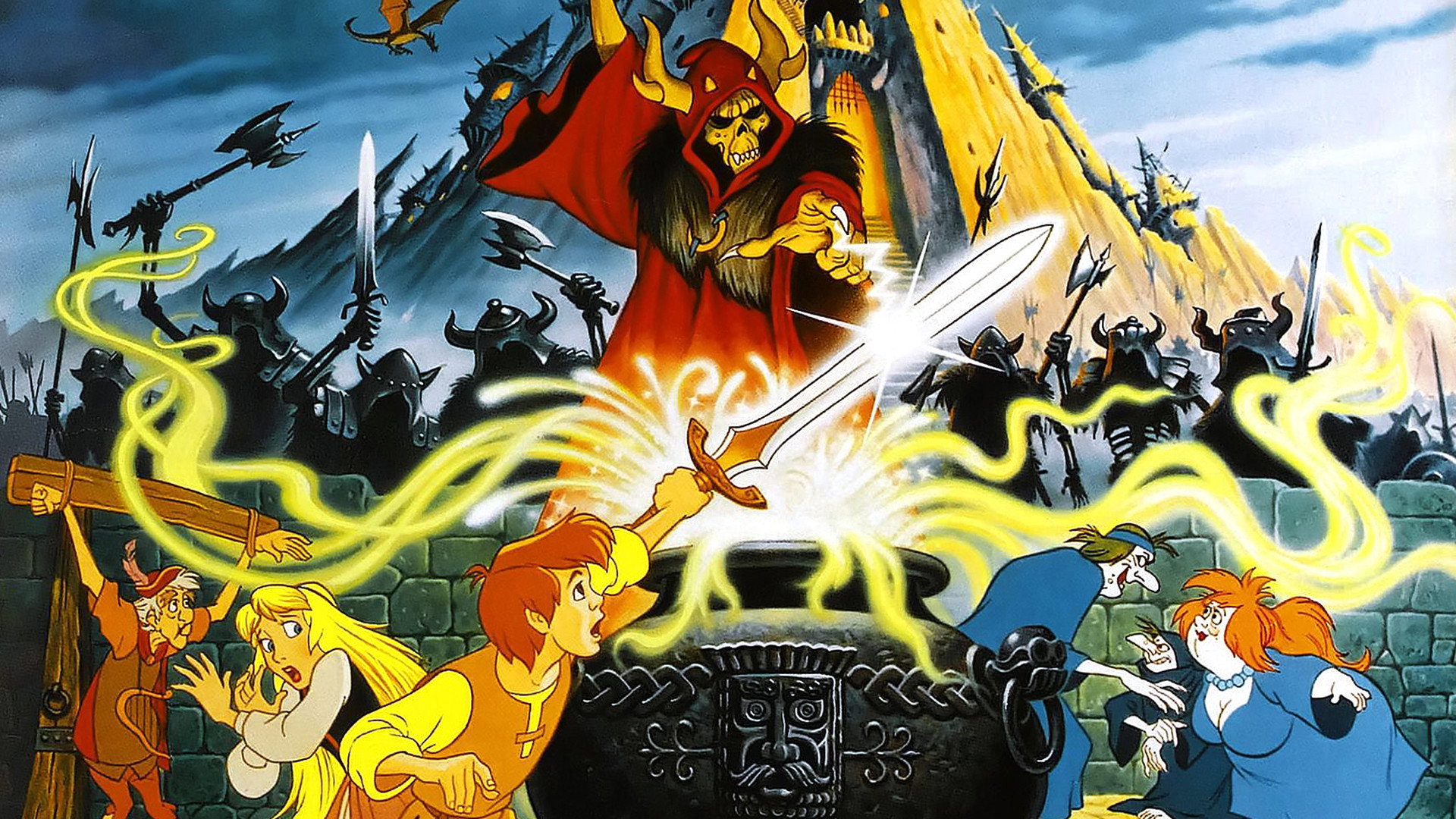 The Black Cauldron scene photo