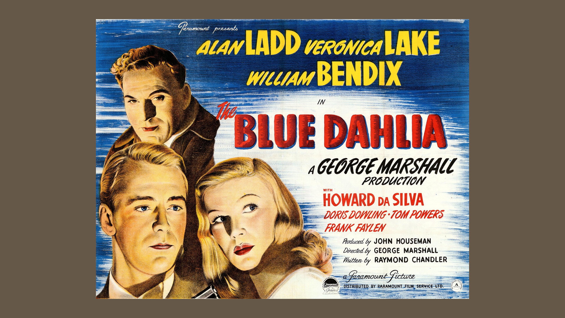 The Blue Dahlia scene photo
