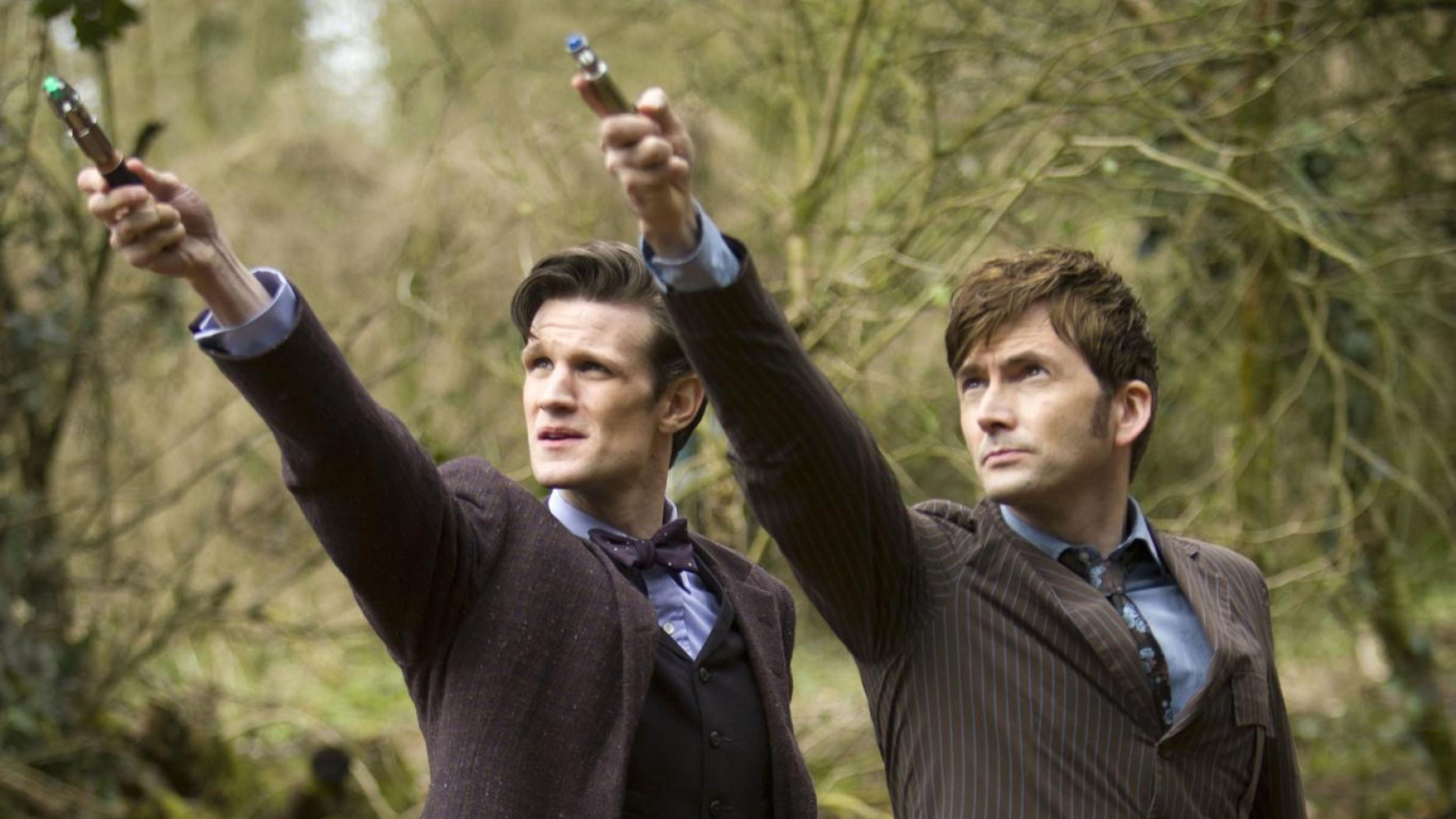 The Day of the Doctor scene photo