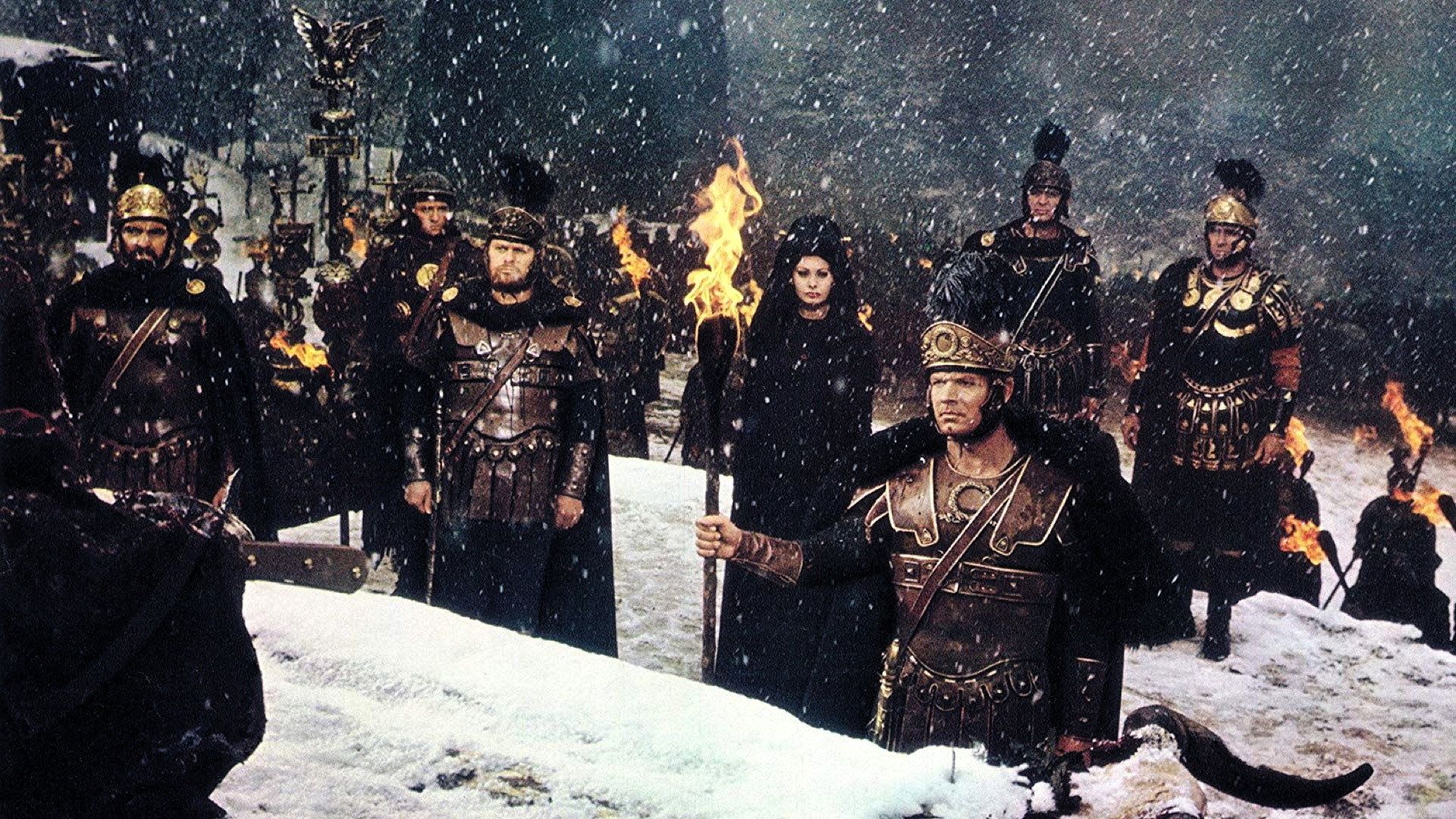 The Fall of the Roman Empire scene photo