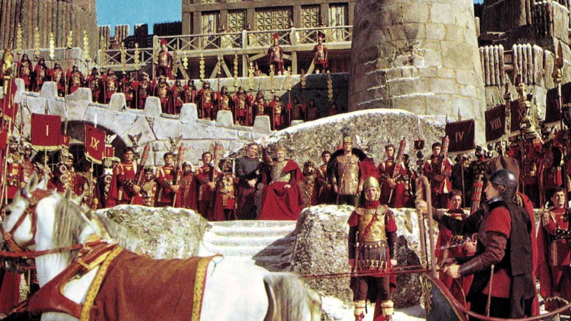 The Fall of the Roman Empire scene photo