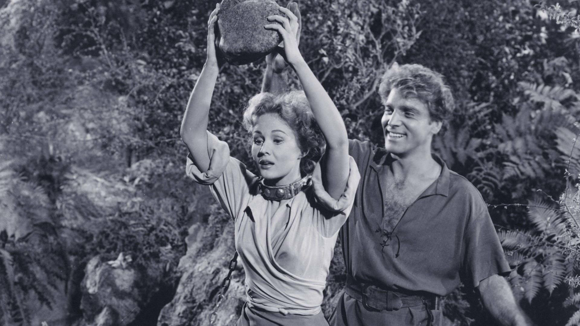 The Flame and the Arrow scene photo