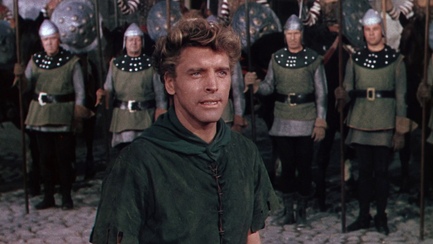 The Flame and the Arrow scene photo