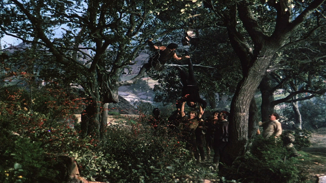 The Flame and the Arrow scene photo