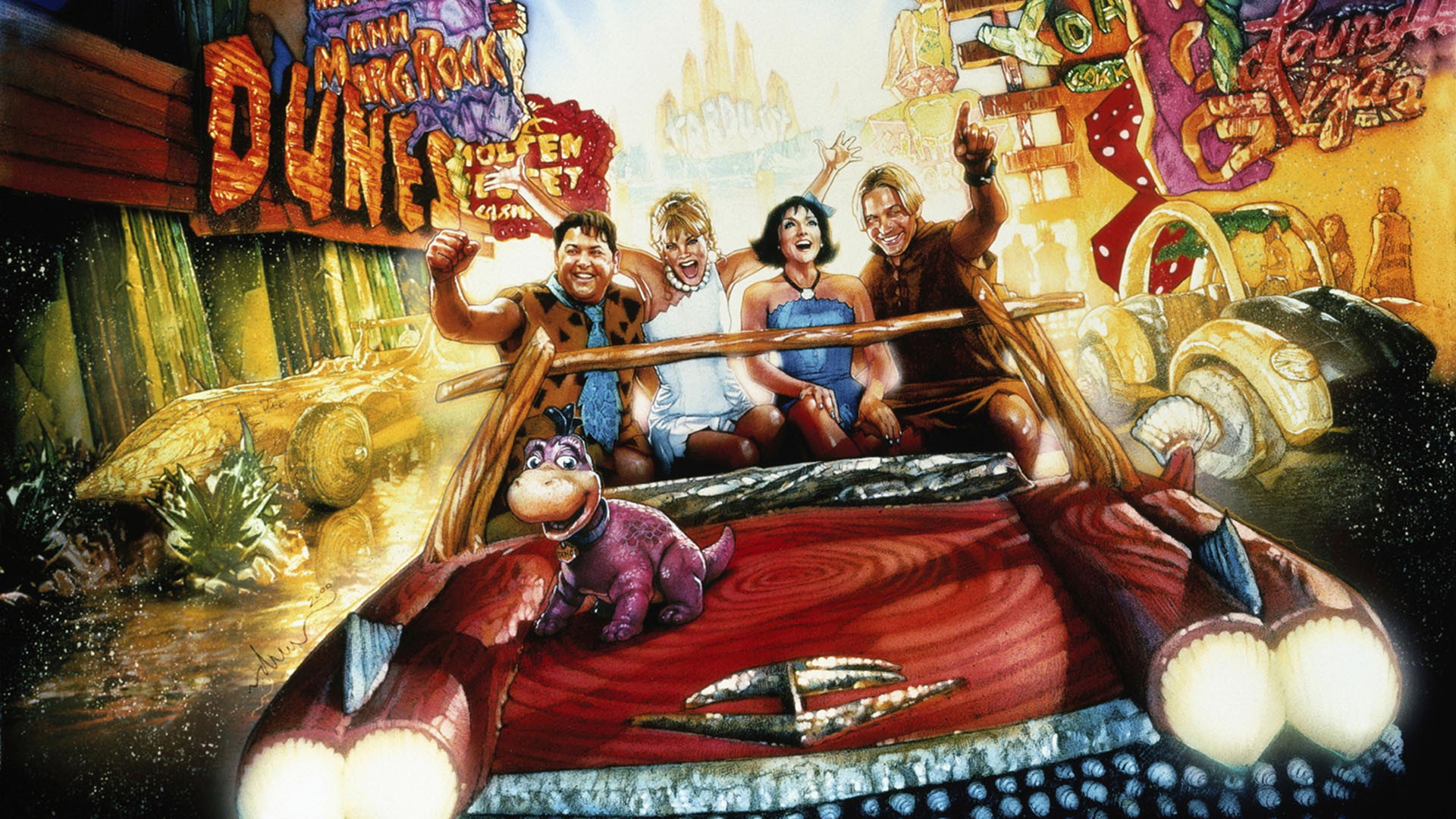 The Flintstones in Viva Rock Vegas scene photo