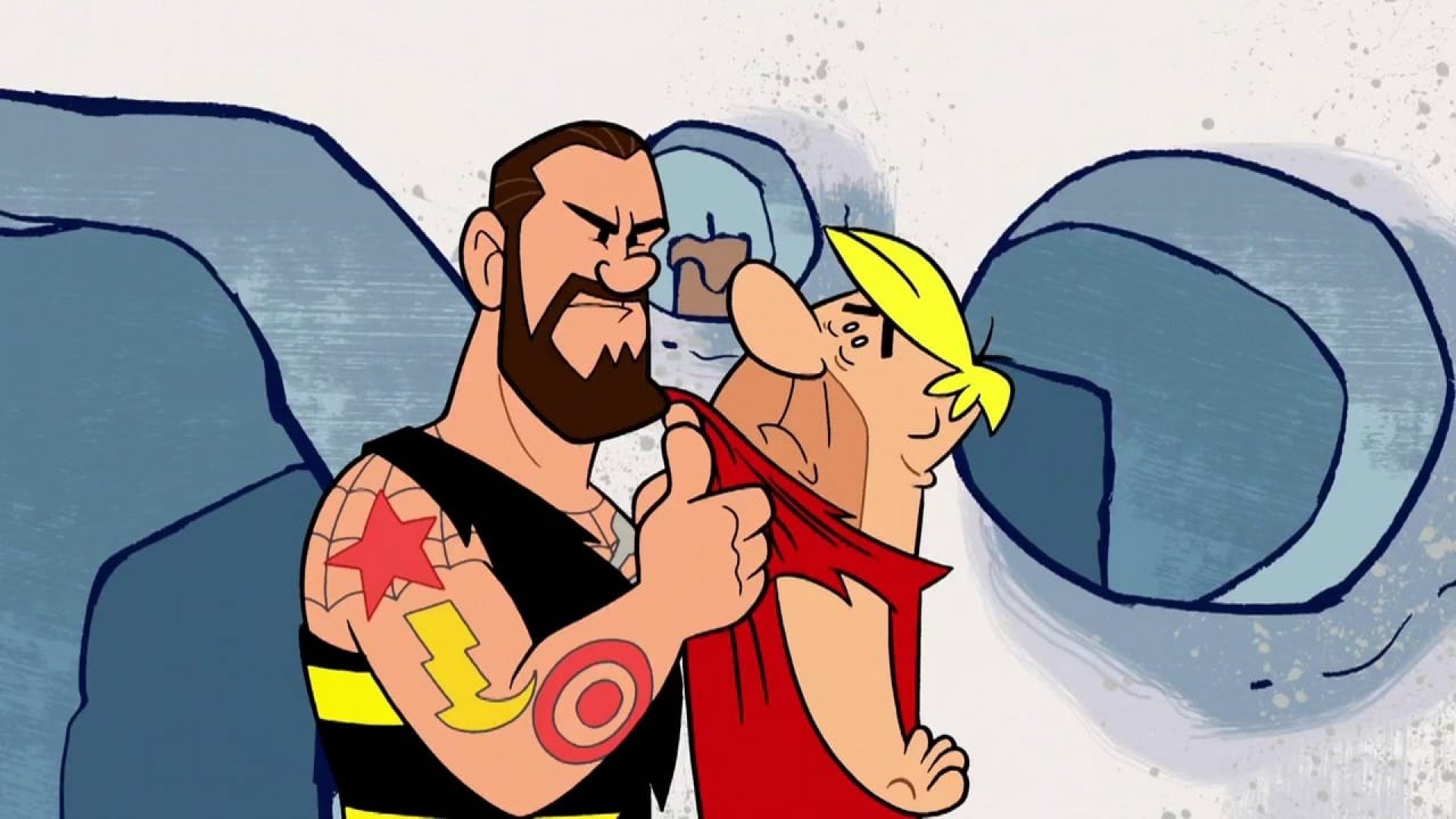 The Flintstones & WWE: Stone Age Smackdown scene photo