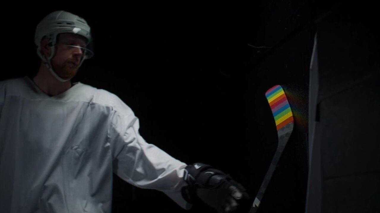 The Hockey Player scene photo