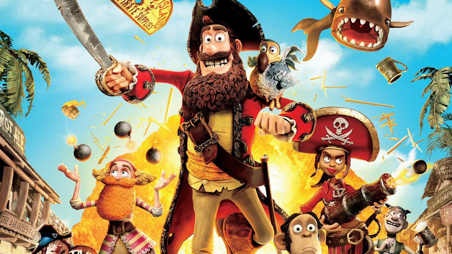 The Pirates in an Adventure with Scientists T4 Movie Special scene photo