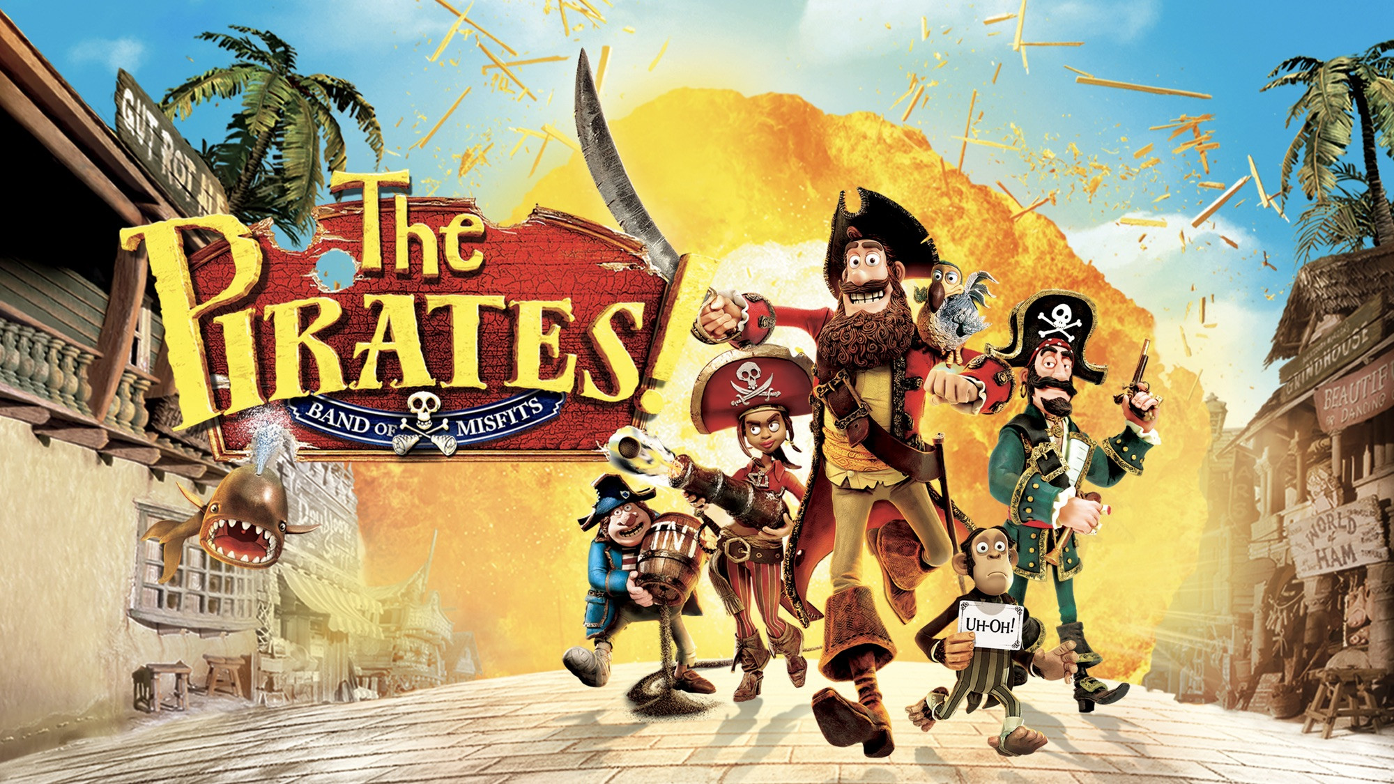 The Pirates in an Adventure with Scientists T4 Movie Special scene photo