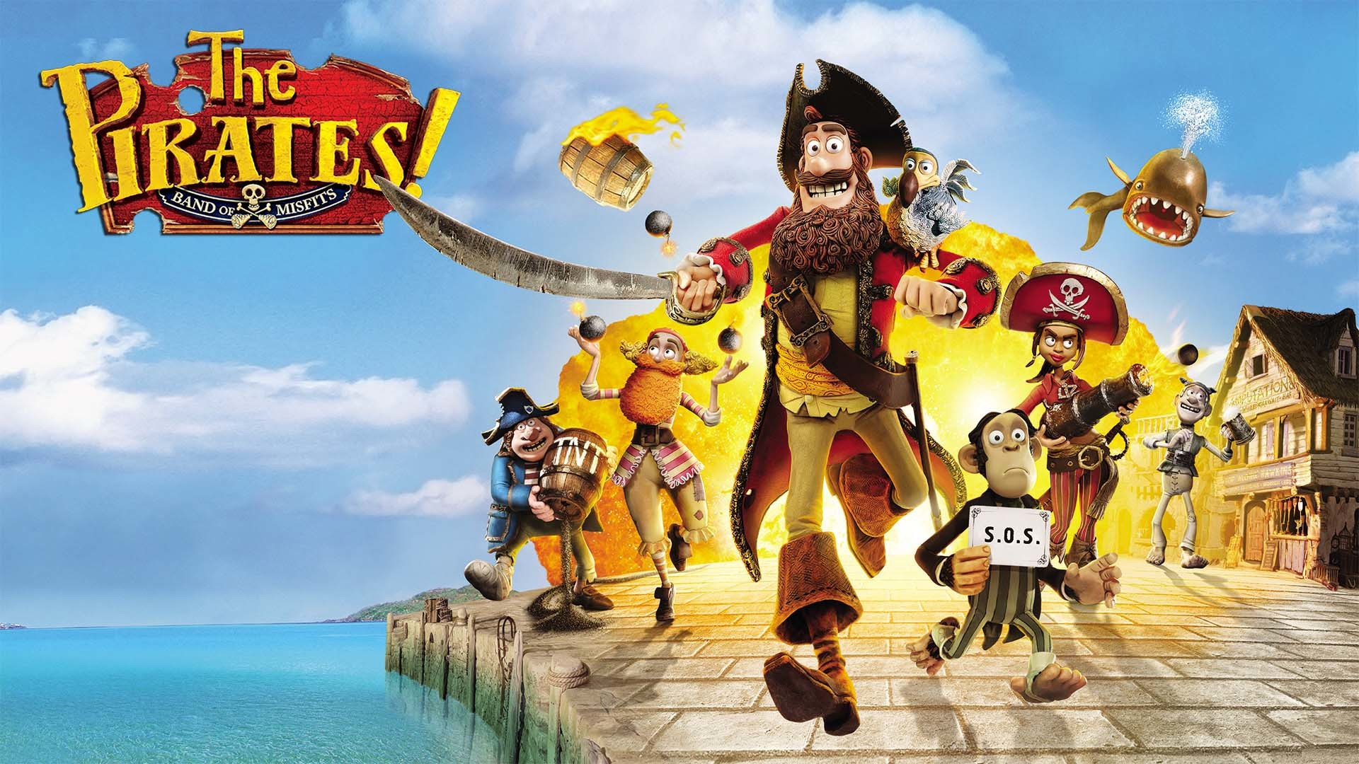 The Pirates in an Adventure with Scientists T4 Movie Special scene photo