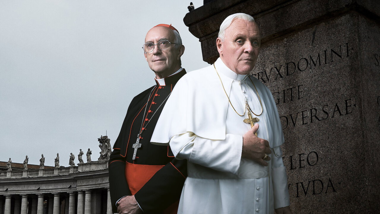 The Two Popes scene photo