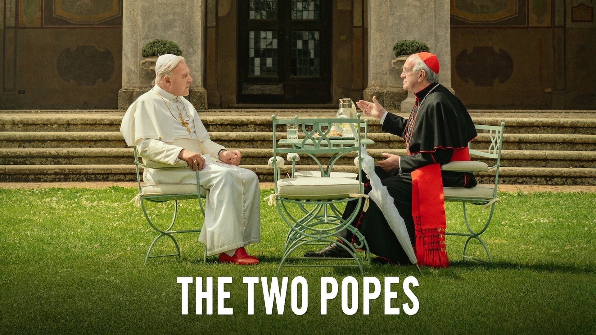 The Two Popes scene photo