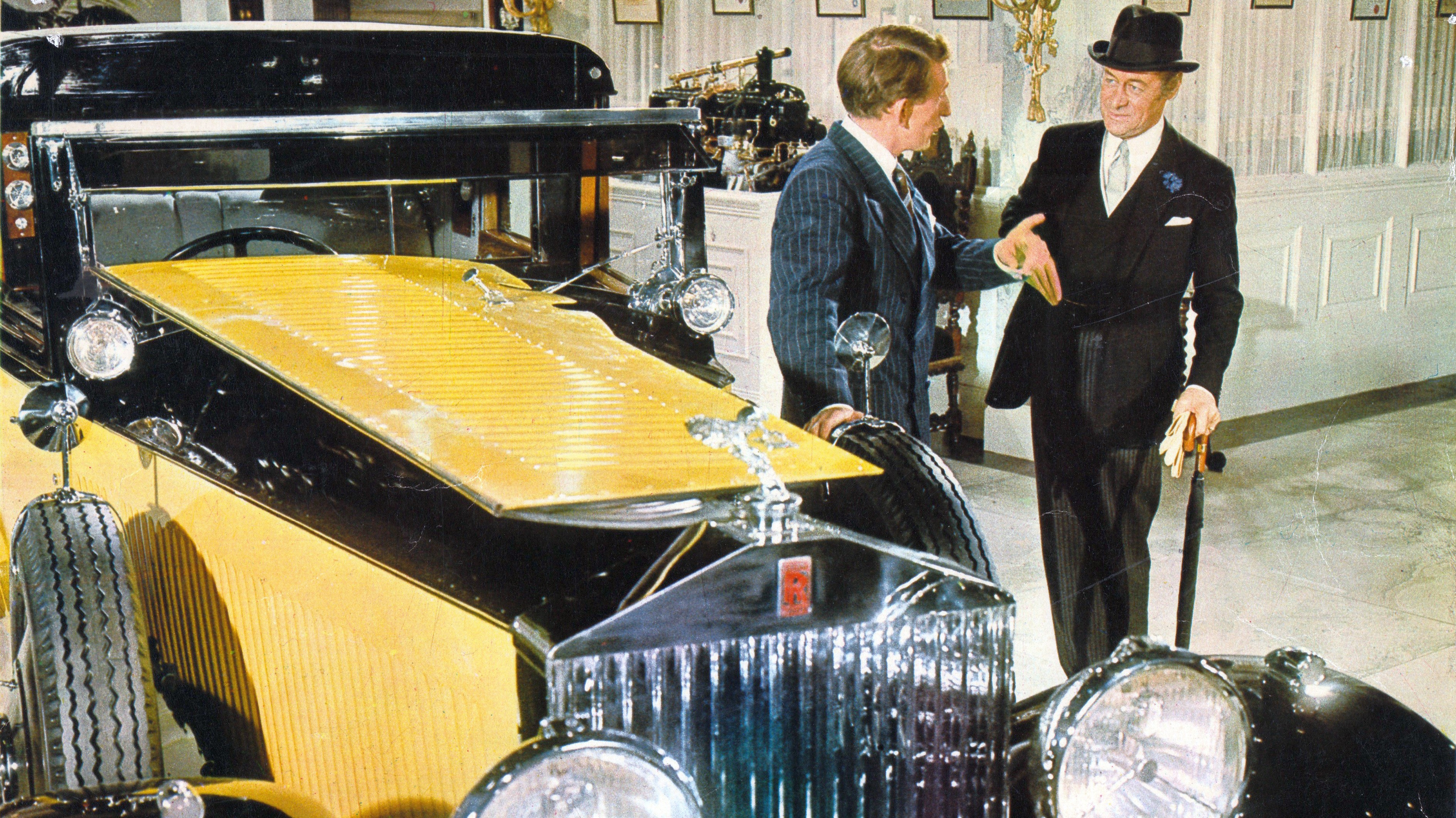 The Yellow Rolls-Royce scene photo