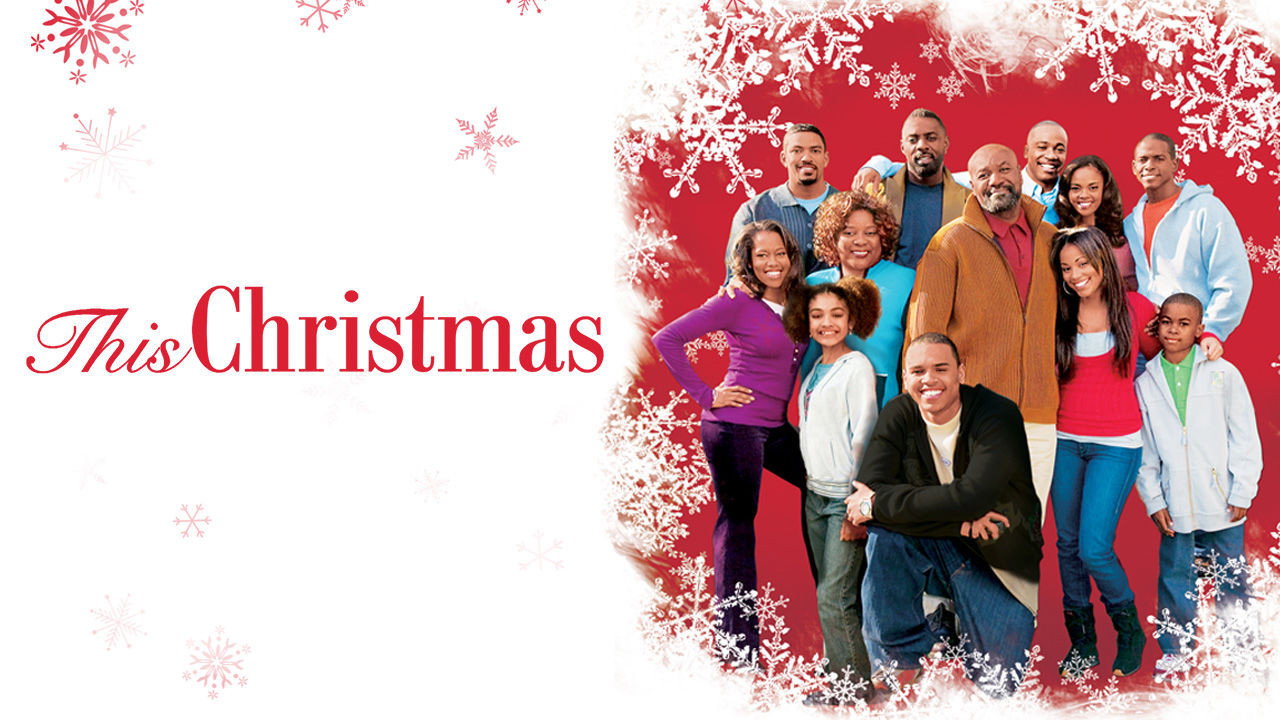 This Christmas scene photo