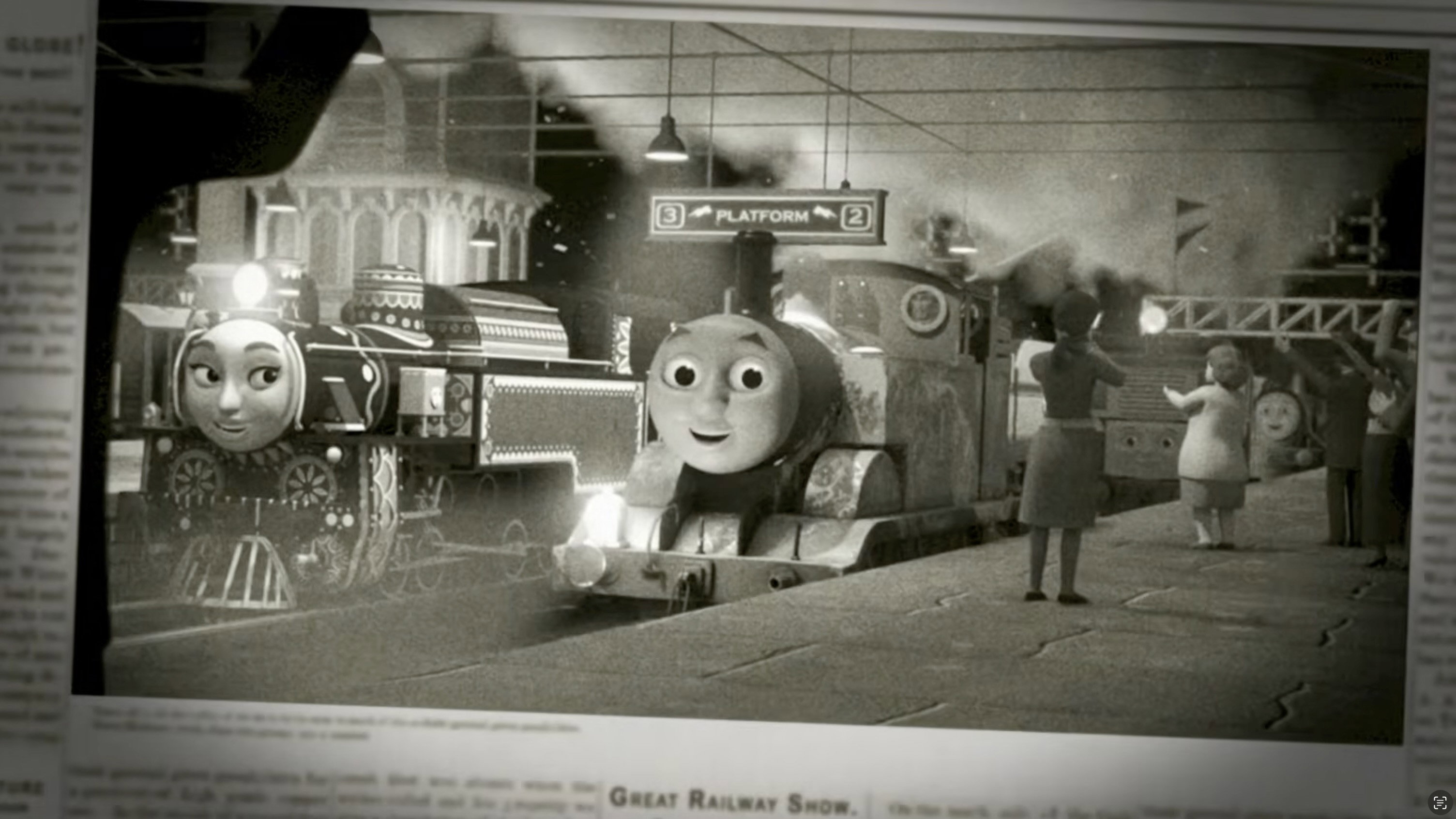 Thomas & Friends: The Great Race scene photo