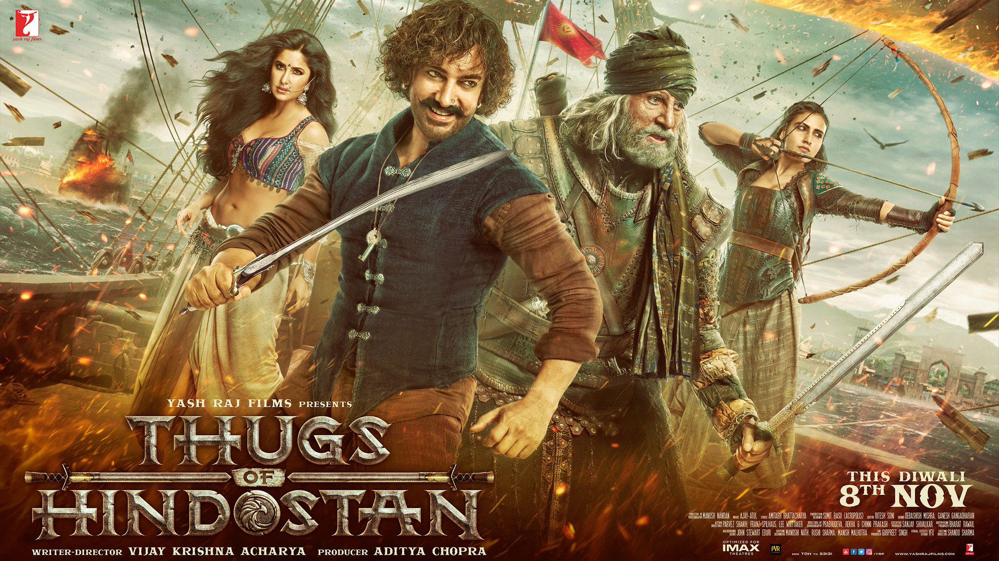 Thugs of Hindostan scene photo