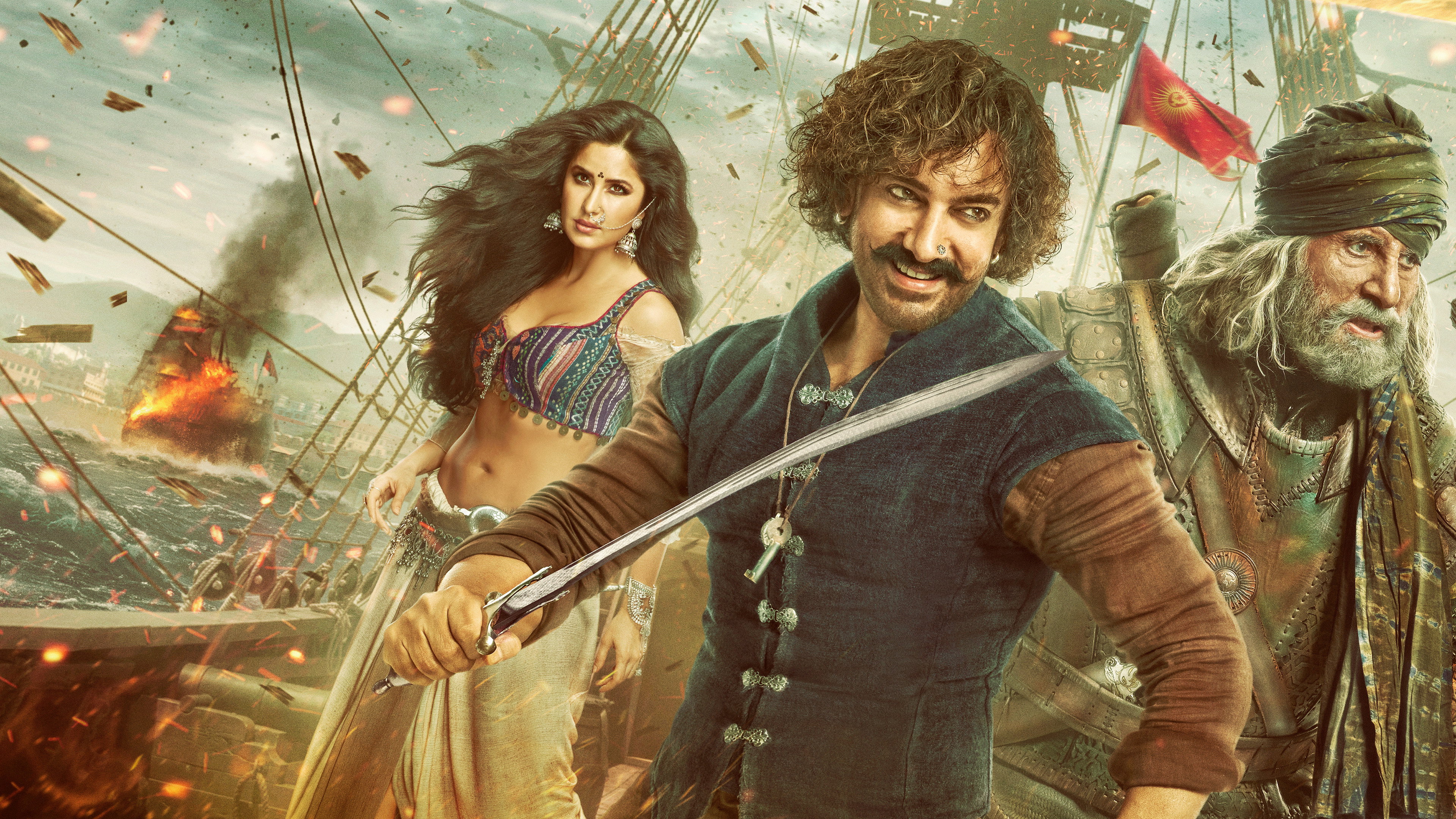 Thugs of Hindostan scene photo