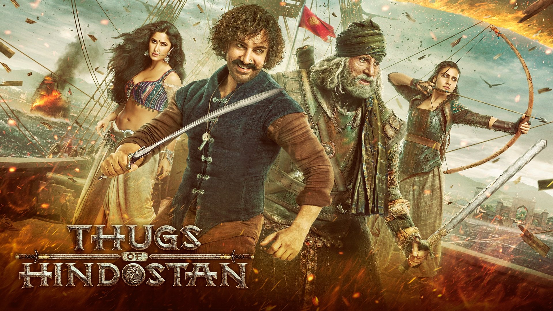 Thugs of Hindostan scene photo