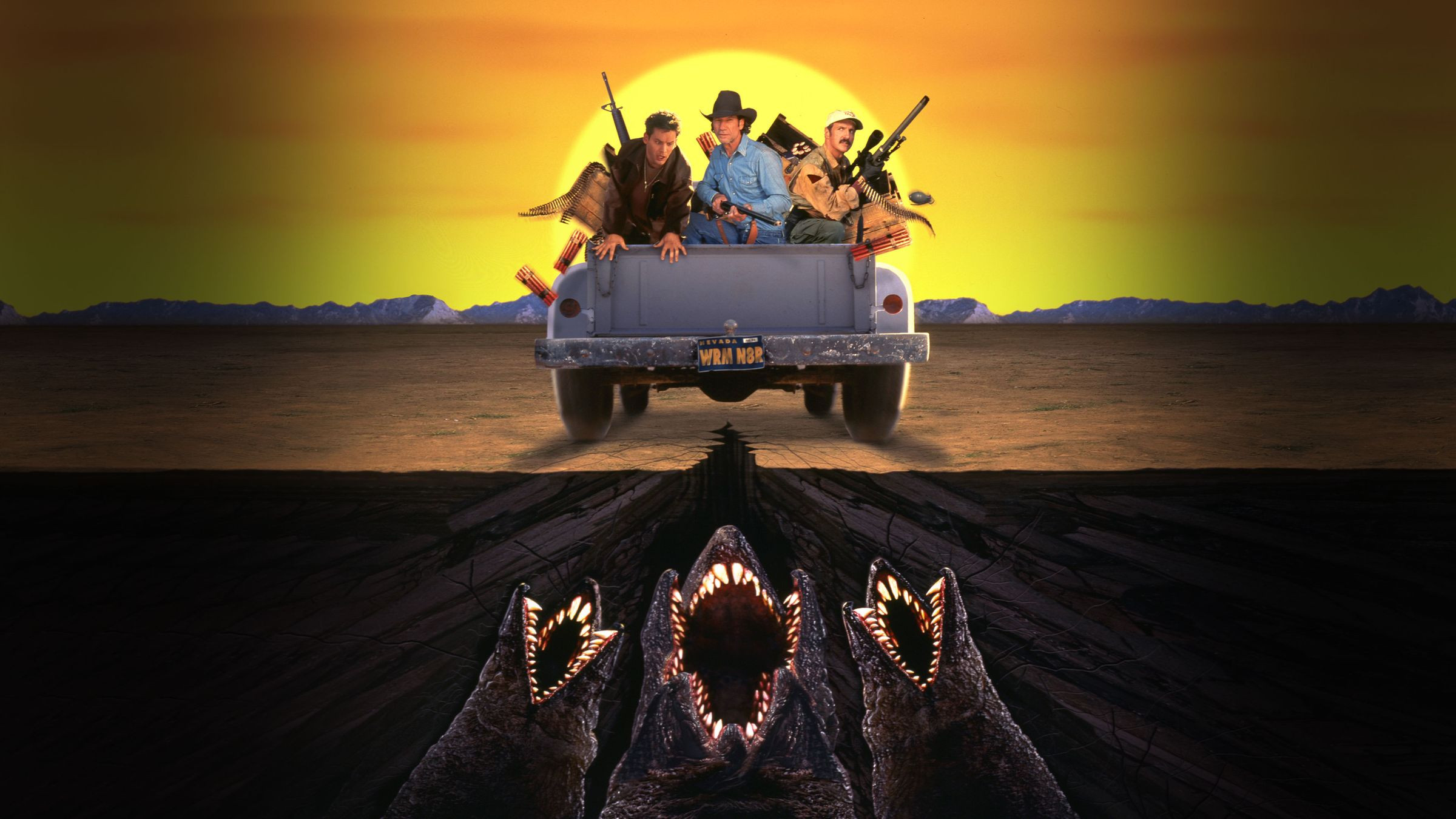 Tremors II: Aftershocks scene photo