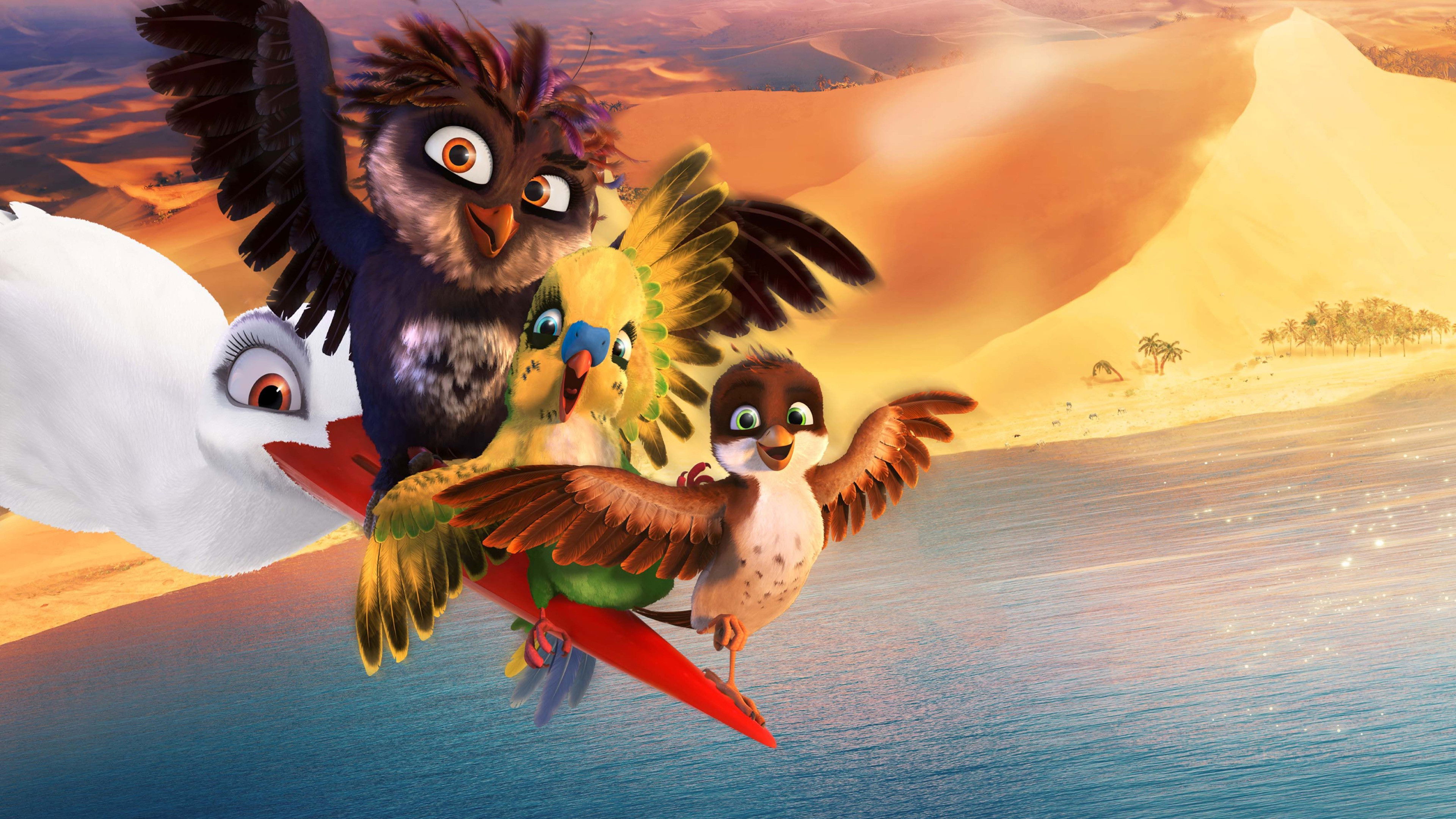 Überflieger - Kleine Vögel, großes Geklapper scene photo