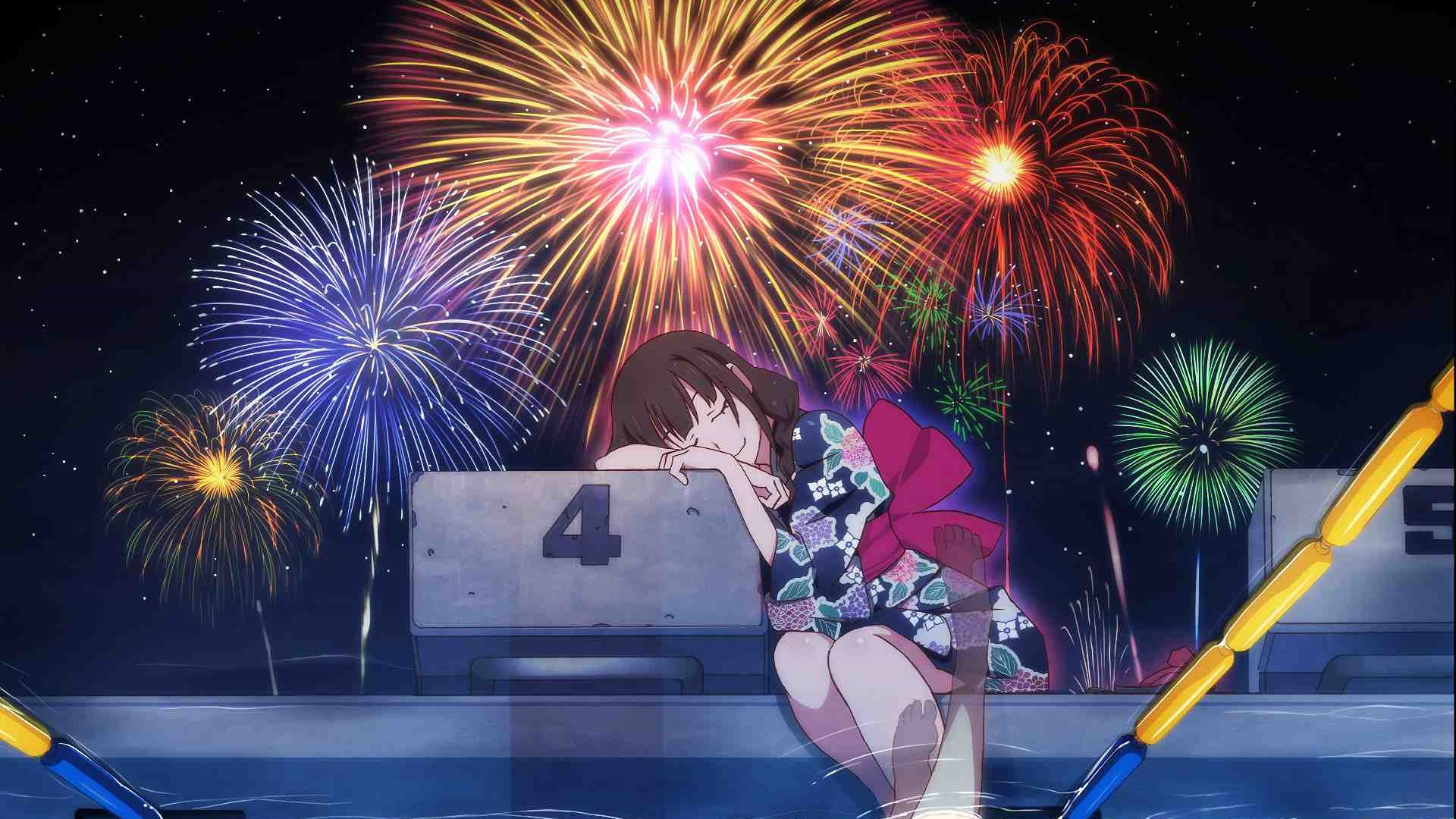 Uchiage hanabi, shita kara miru ka? Yoko kara miru ka? scene photo